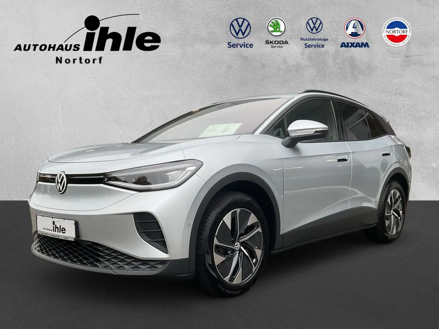 Volkswagen ID.4 Pro electric AHK RFK PDC Sitzhzg NaviPro Silber - 1