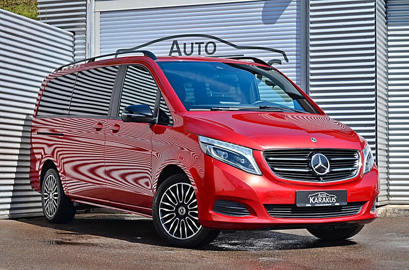 Mercedes-Benz V 250 AvantgardeEdition lang Comand 360 Leder Červená - 1