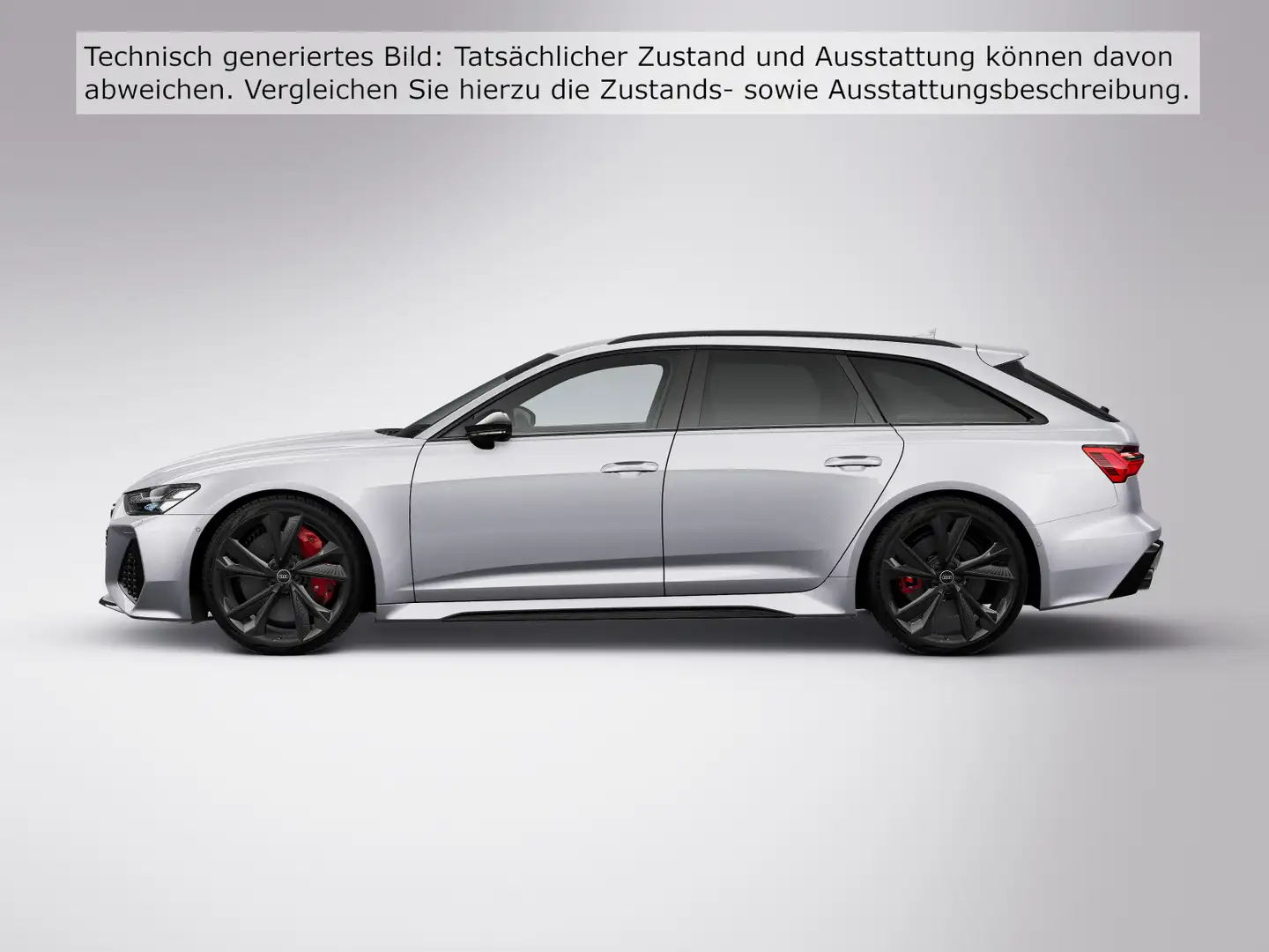 Audi RS6 RS6 Avant *HUD*B&O*LASER*STANDHZ.* Silber - 2