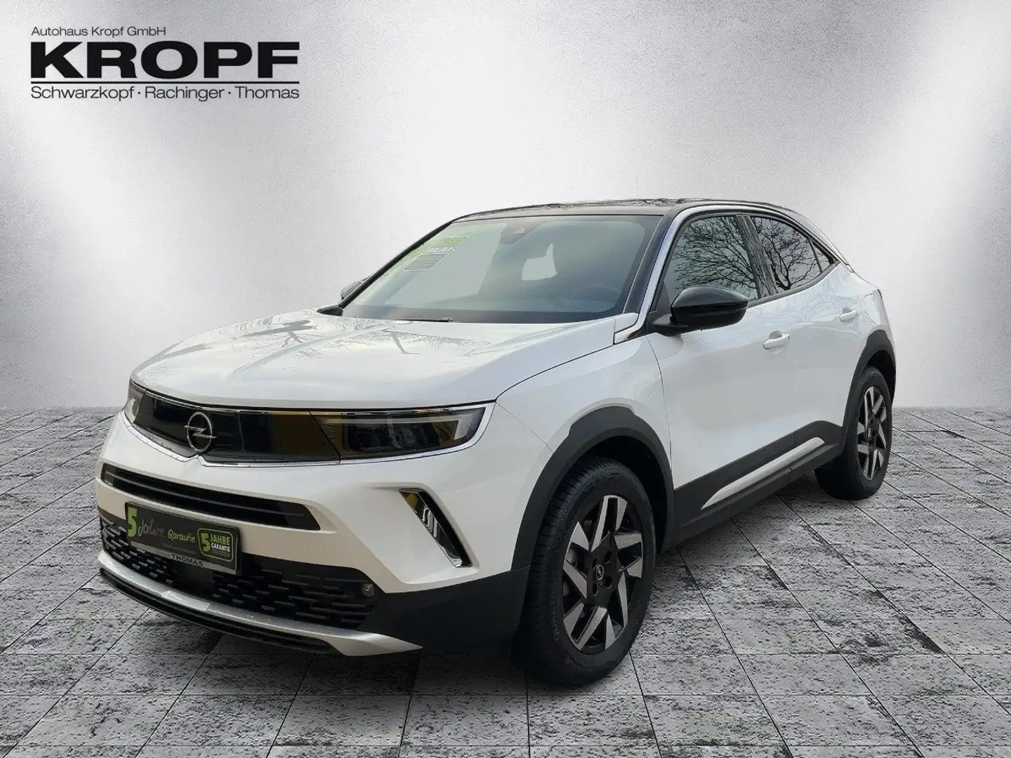 Opel Mokka-E Mokka e Elegance ACC+LED+SHZ+Fernlichtass.+Kam. Weiß - 2