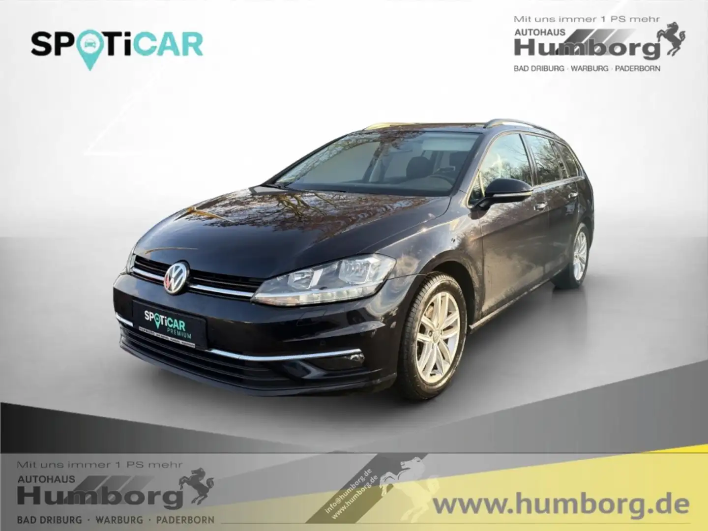 Volkswagen Golf Variant BMT Start-Stopp VII 1.0 TSI Comfortline OPF Navi S Schwarz - 1
