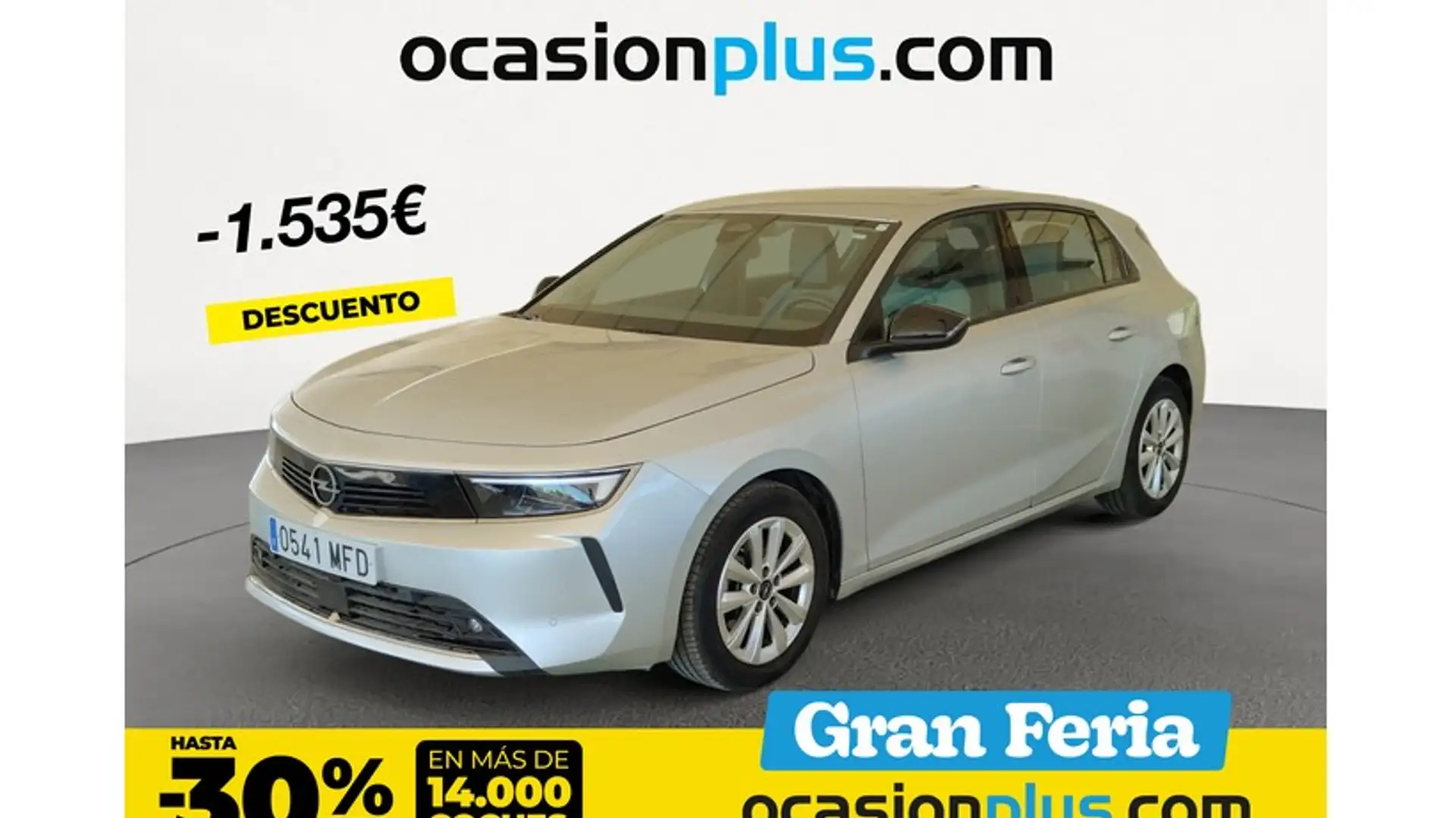 Opel Astra 1.2T XHT S/S Edition 130 Gris - 1