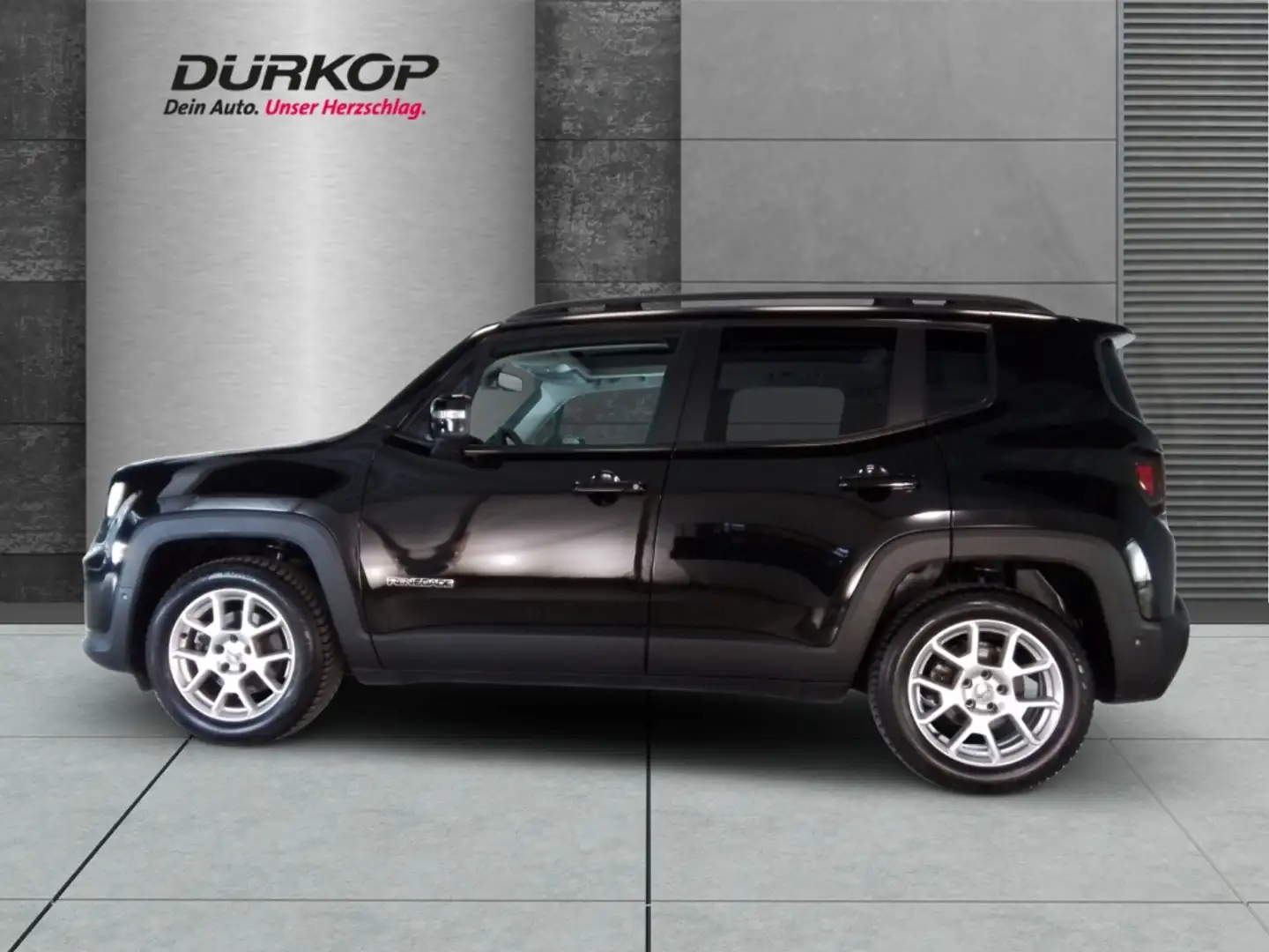 Jeep Renegade 1.5 MHEV 4x2 Limited Automatik Panorama-/Schiebeda Schwarz - 2
