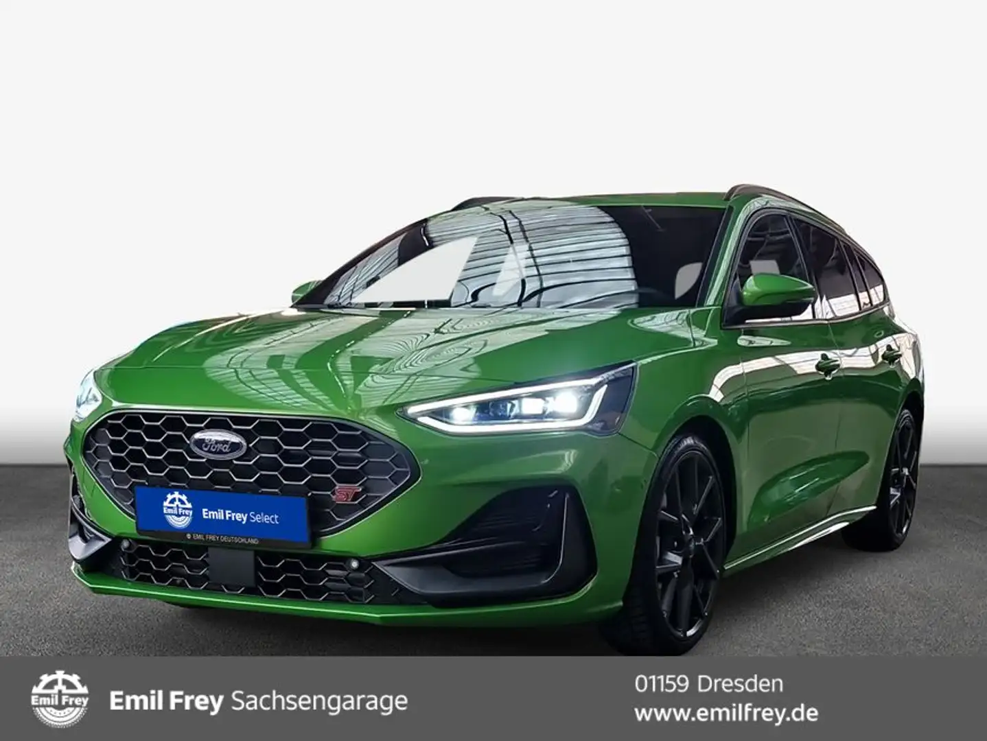 Ford Focus Turnier 2.3 EcoBoost S&S Aut. ST X iACC TW Grün - 1