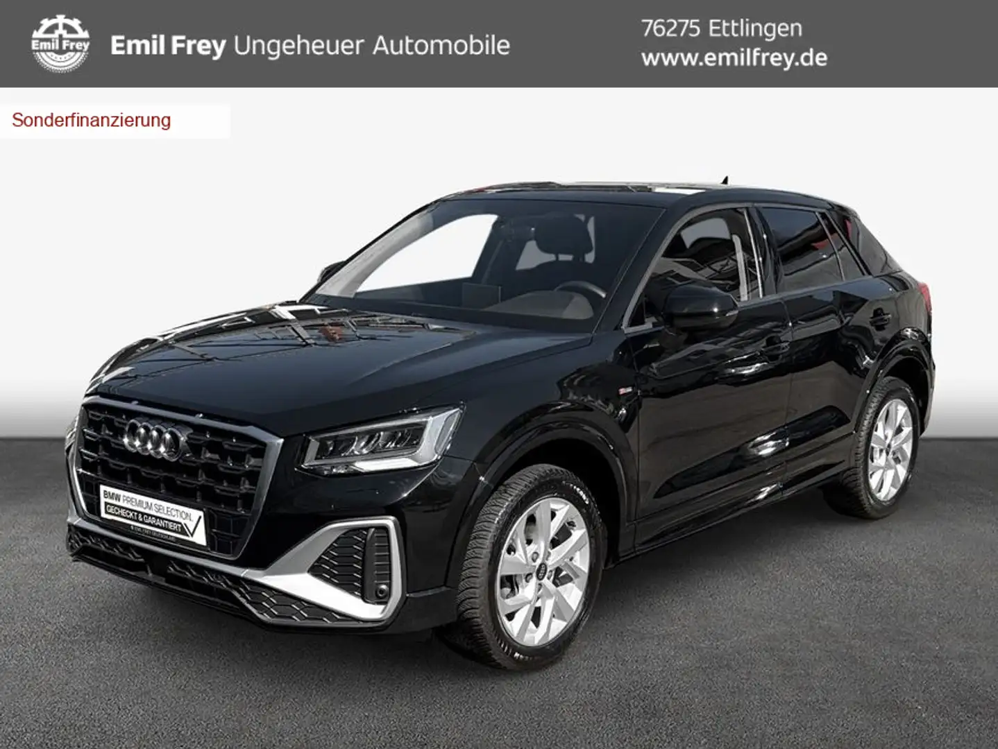 Audi Q2 35 TFSI S tronic S line SHz Navi Schwarz - 1
