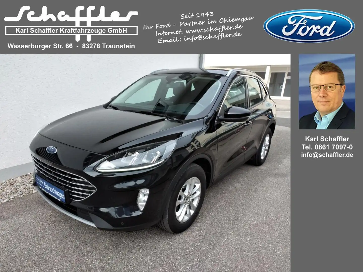 Ford Kuga Titanium Noir - 1