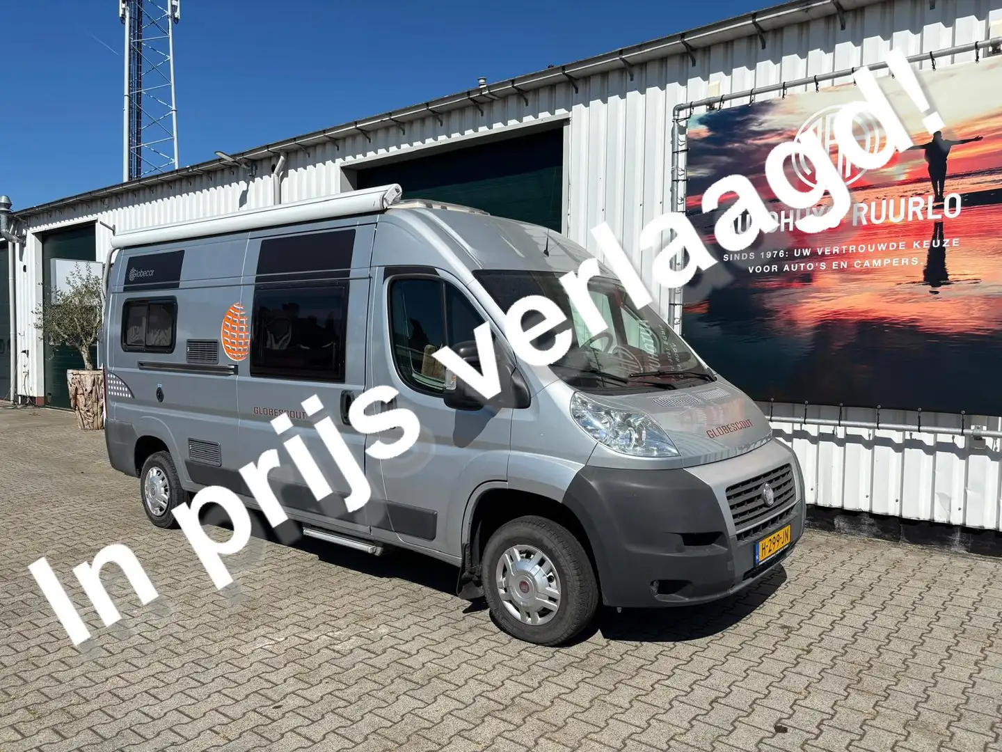 Pössl GLOBESCOUT FIAT120PK, offgrid 4P\AIRCO/ Euro Grigio - 1