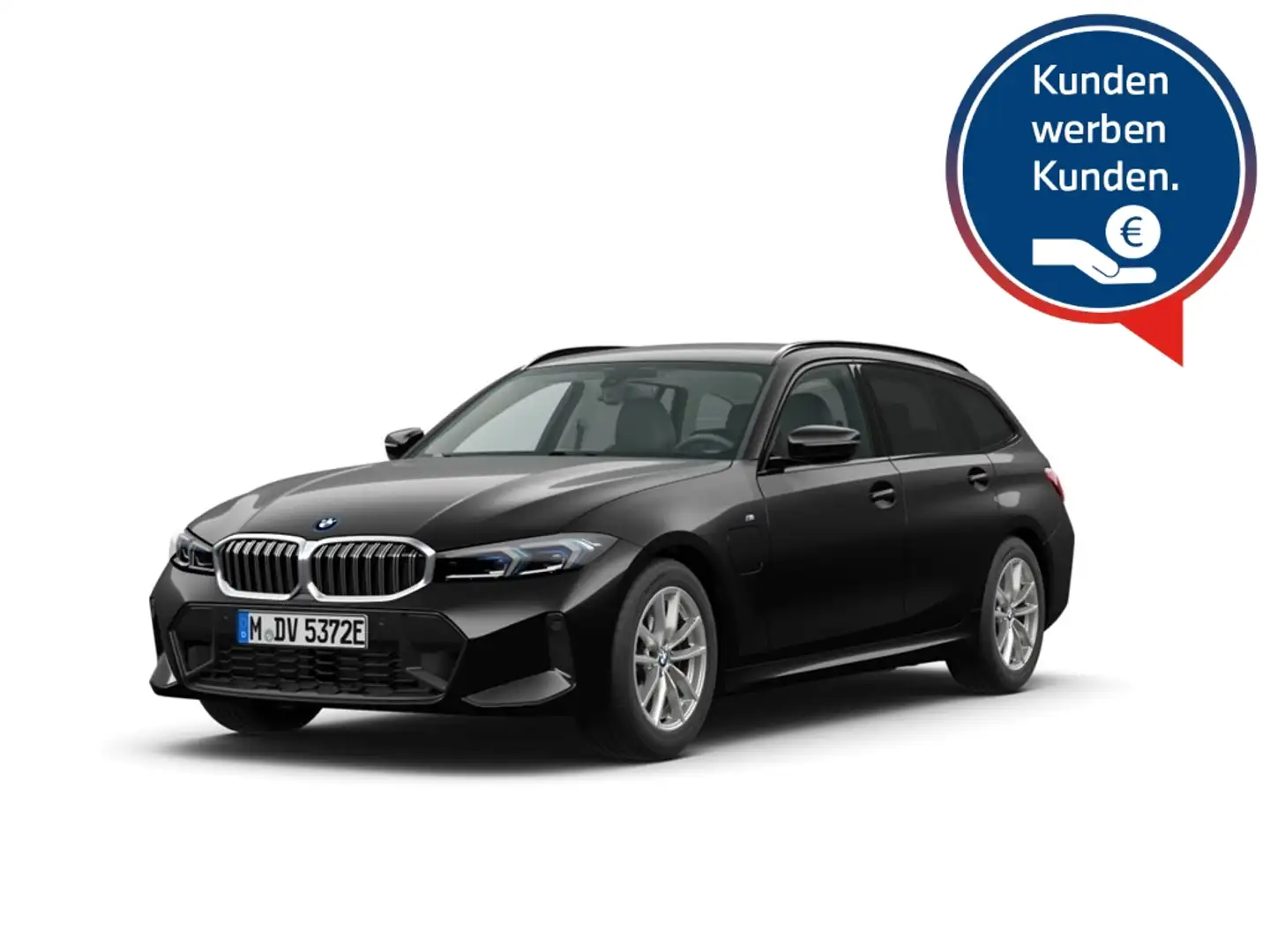 BMW 330 e Touring M Sport Pro LMR 19'' Park-Assistent AHK- Schwarz - 1