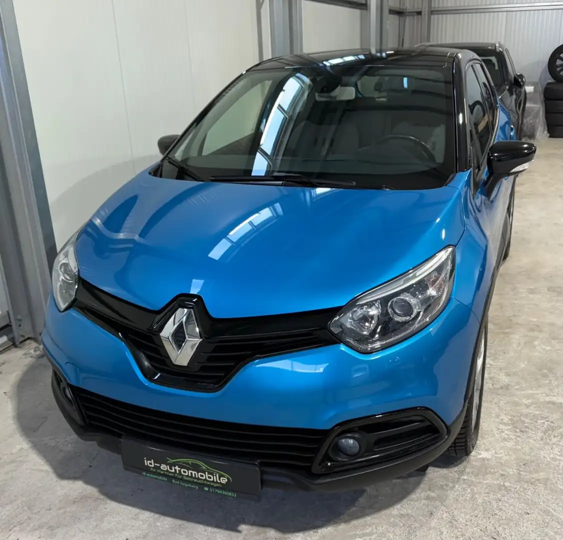 Renault Captur Intens, Navi, Klimaautomatik, TÜV/AU neu Bleu - 1