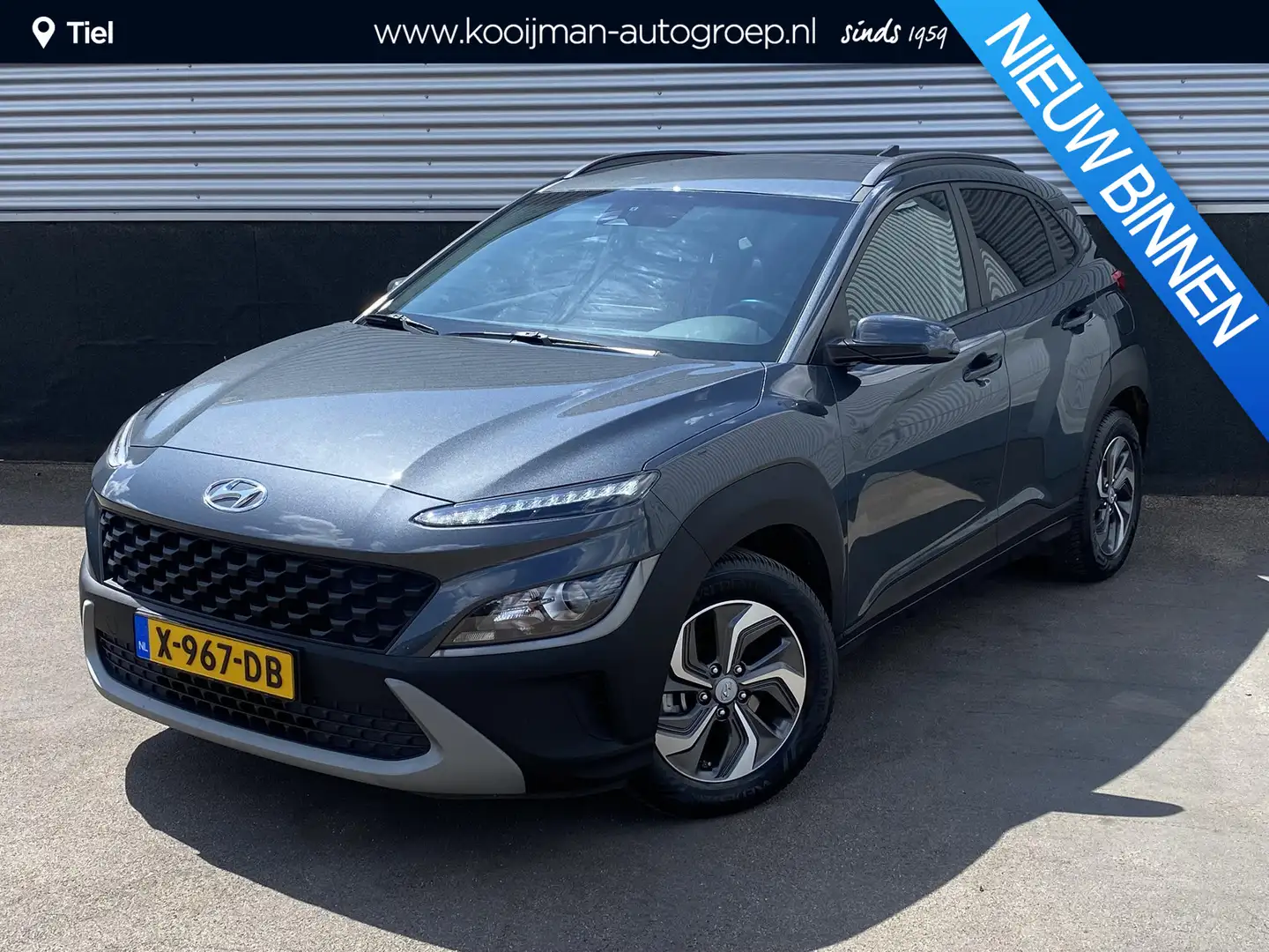 Hyundai KONA 1.6 GDI HEV Comfort Trekhaak, All-season banden, C Gris - 1