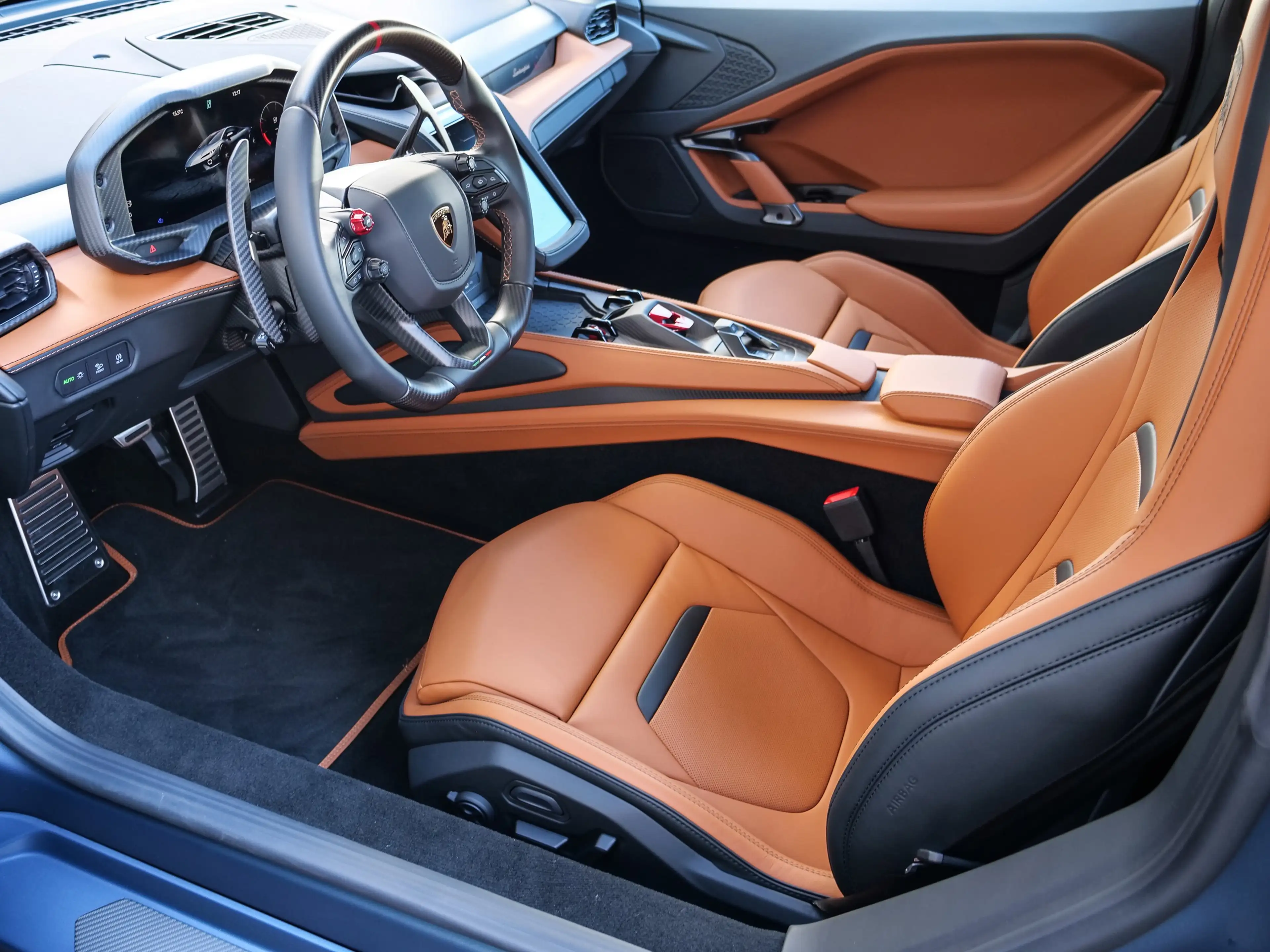Lamborghini Temerario Blu Marinus Matt — photo 15