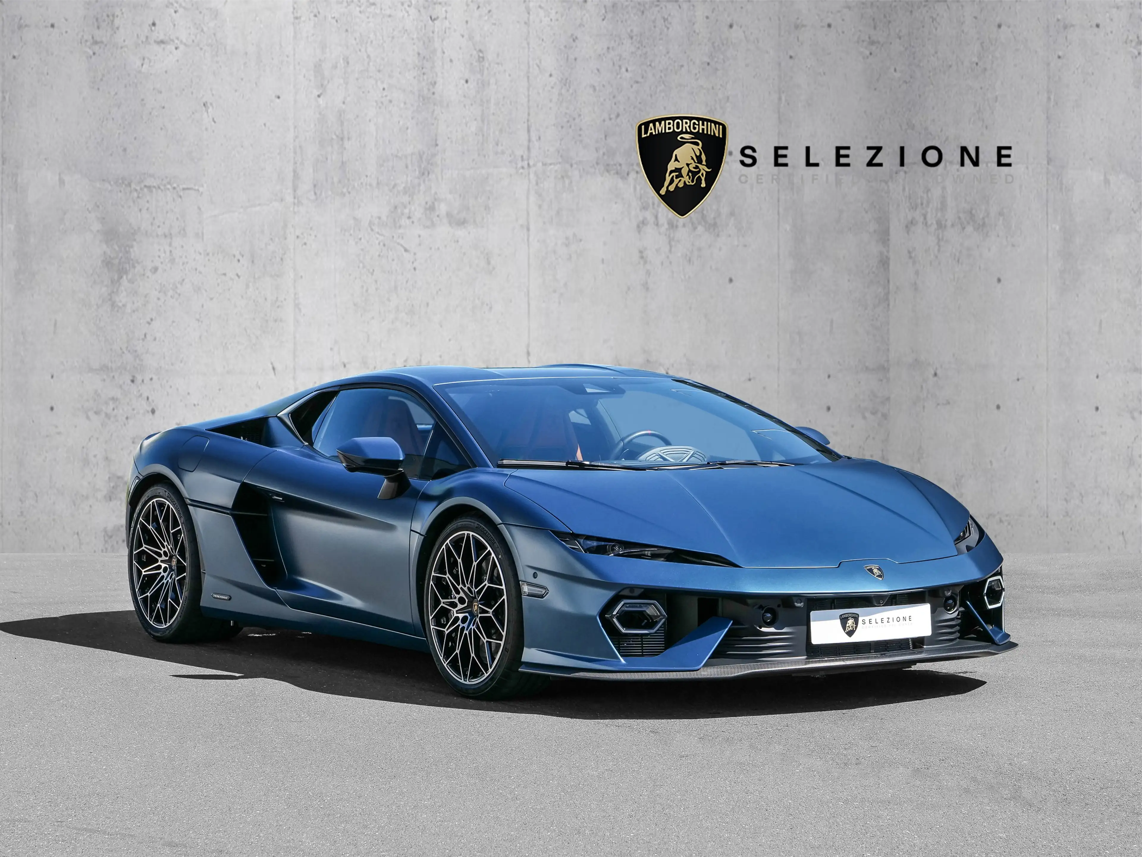 Lamborghini Temerario Blu Marinus Matt