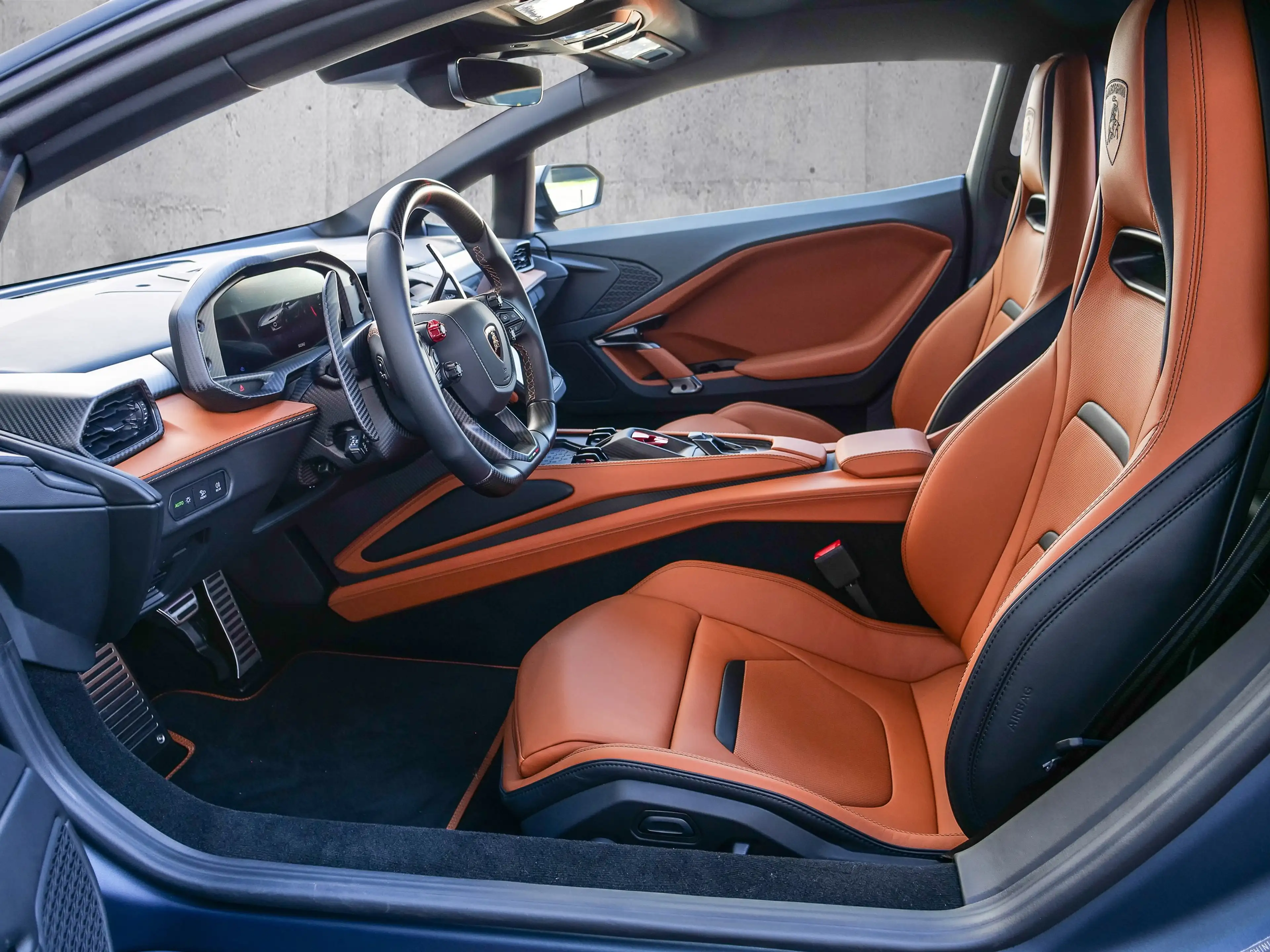 Lamborghini Temerario Blu Marinus Matt — photo 8