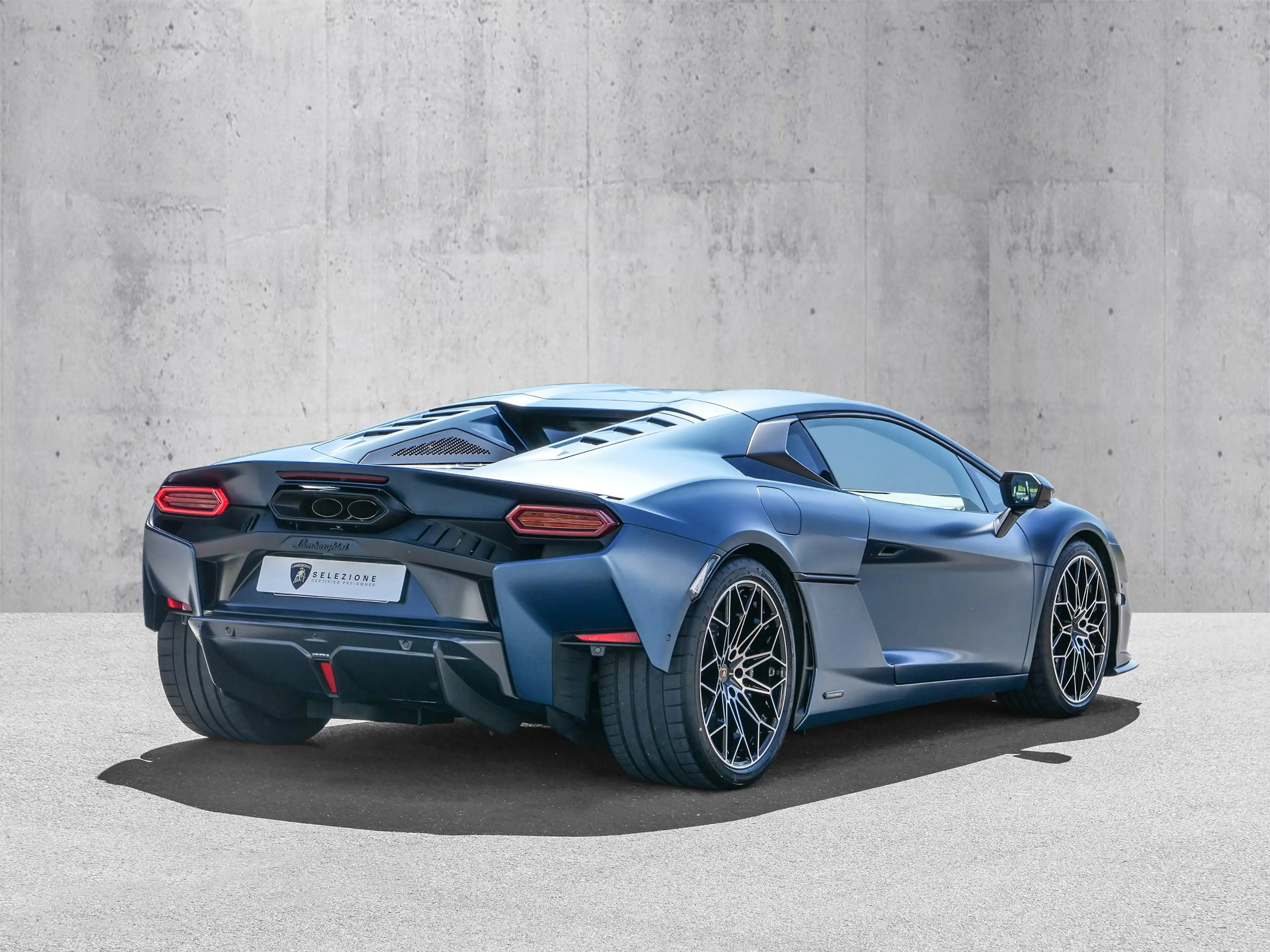 Lamborghini Temerario Blu Marinus Matt — photo 3