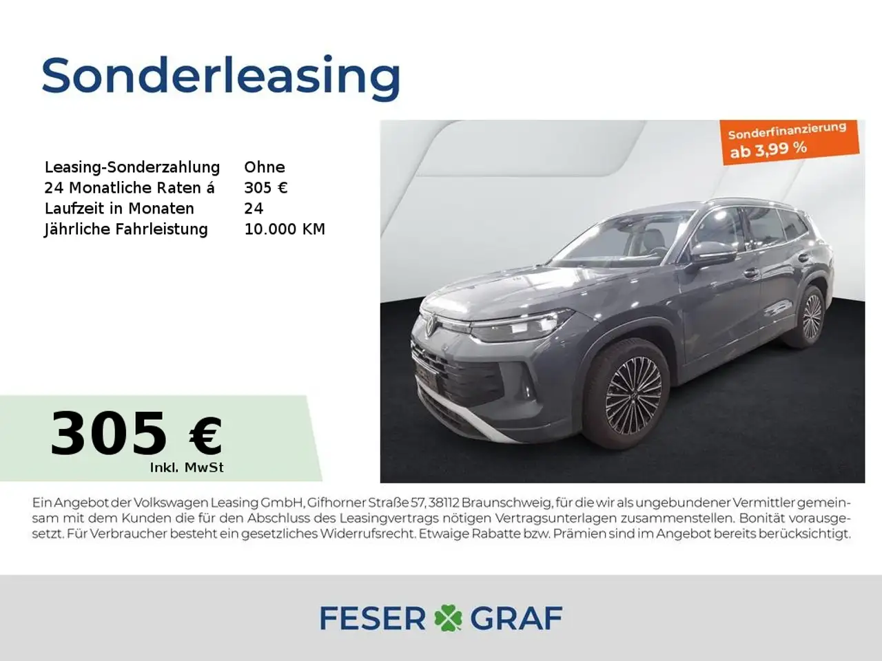 Volkswagen Tayron 1.5 eTSI Life 7Si AHK Matrix Navi 360 — миниатюра 1