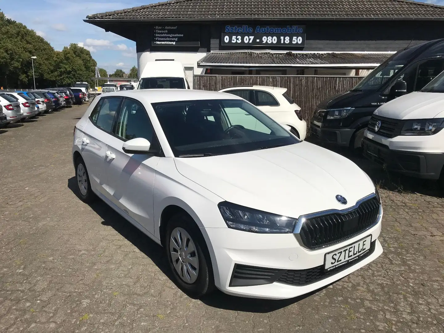 Skoda Fabia 1.0 Active*LPG-UMBAU* Weiß - 1