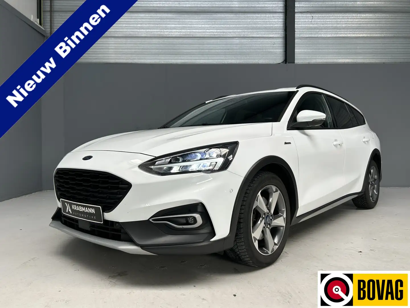 Ford Focus Wagon 1.0 EcoBoost Hybrid Active X Nwe Koppeling|H Weiß - 1