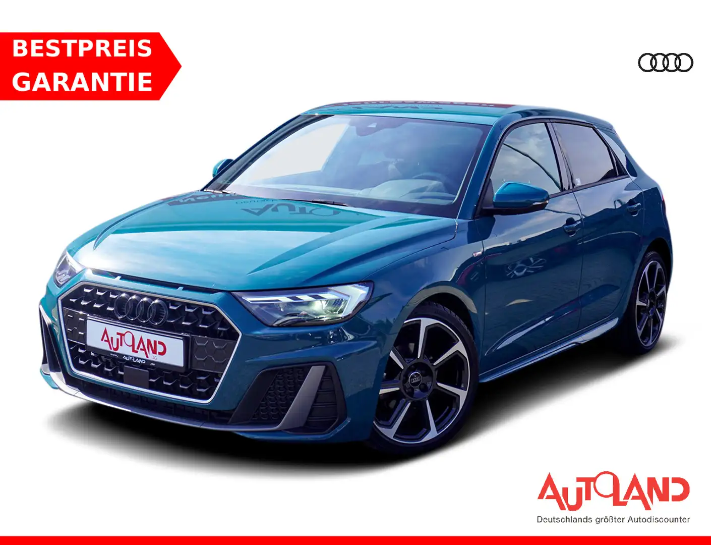 Audi A1 Sportback 35 1.5 TFSI S line LED Navi PDC B&O Vert - 1