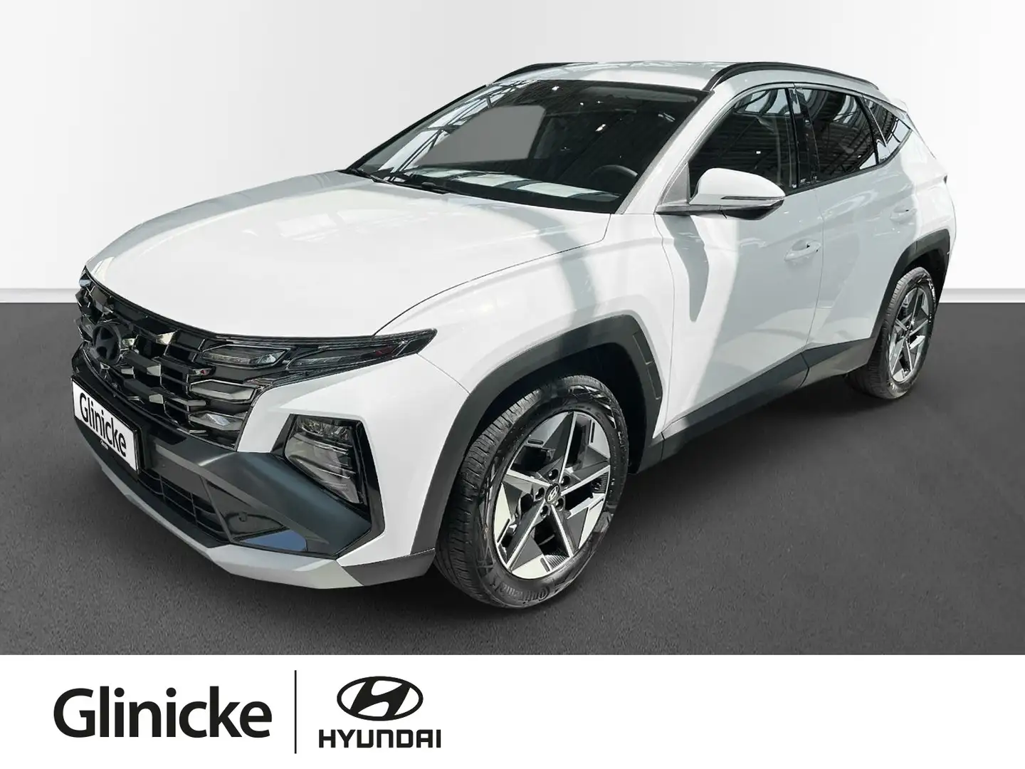 Hyundai TUCSON TUCSON TREND*ElHeckkl*Navi*RKam*SitzHeiz*LenkrHe Weiß - 1