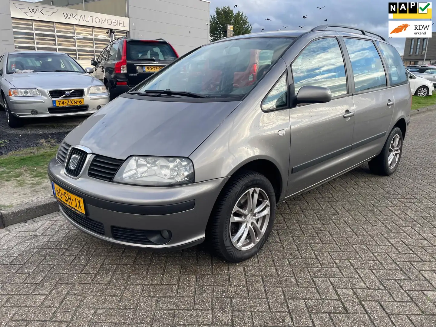 SEAT Alhambra 2.0 Reference 7p Garantie Grijs - 1