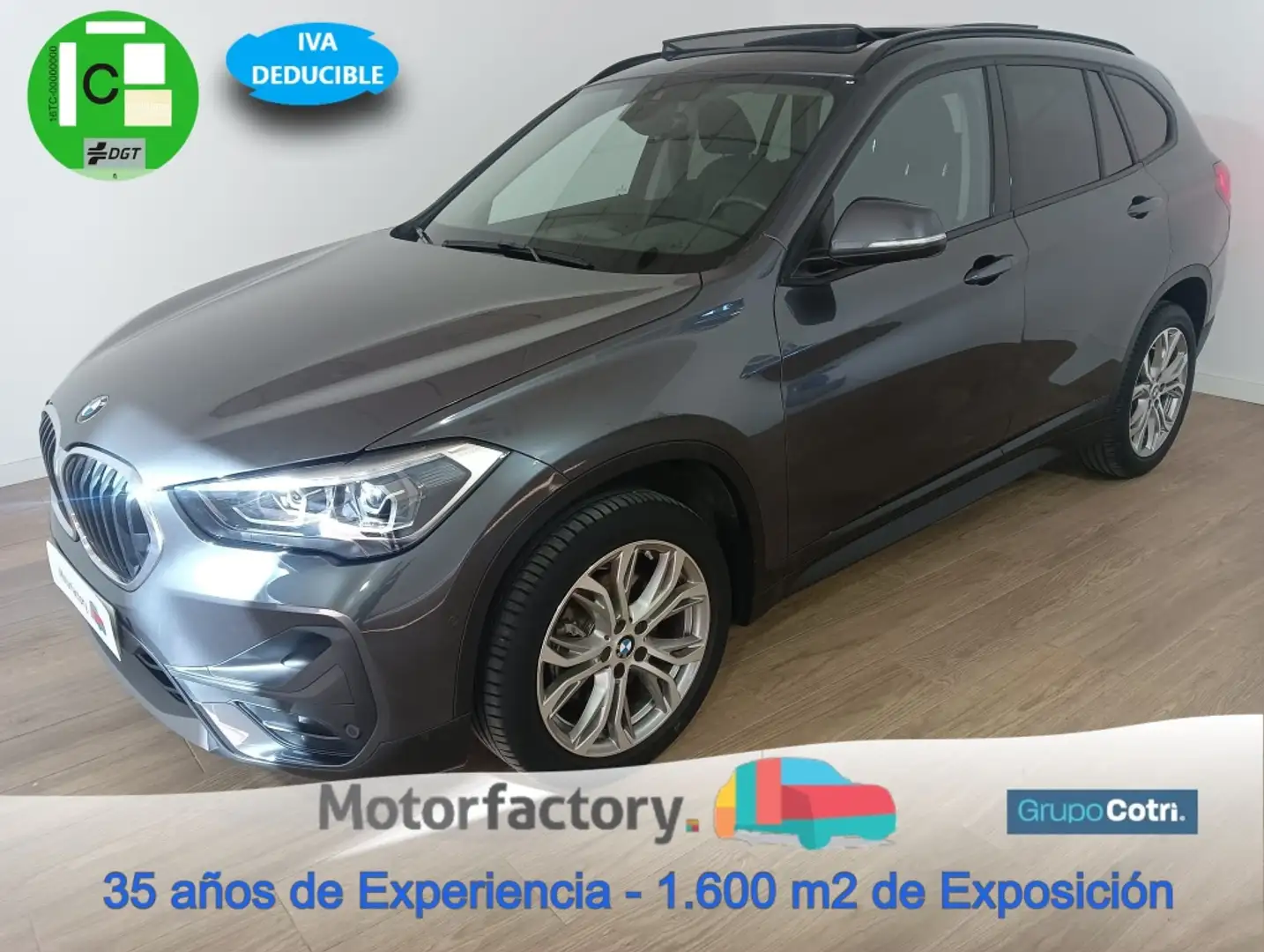 BMW X1 sDrive 18iA Gris - 1
