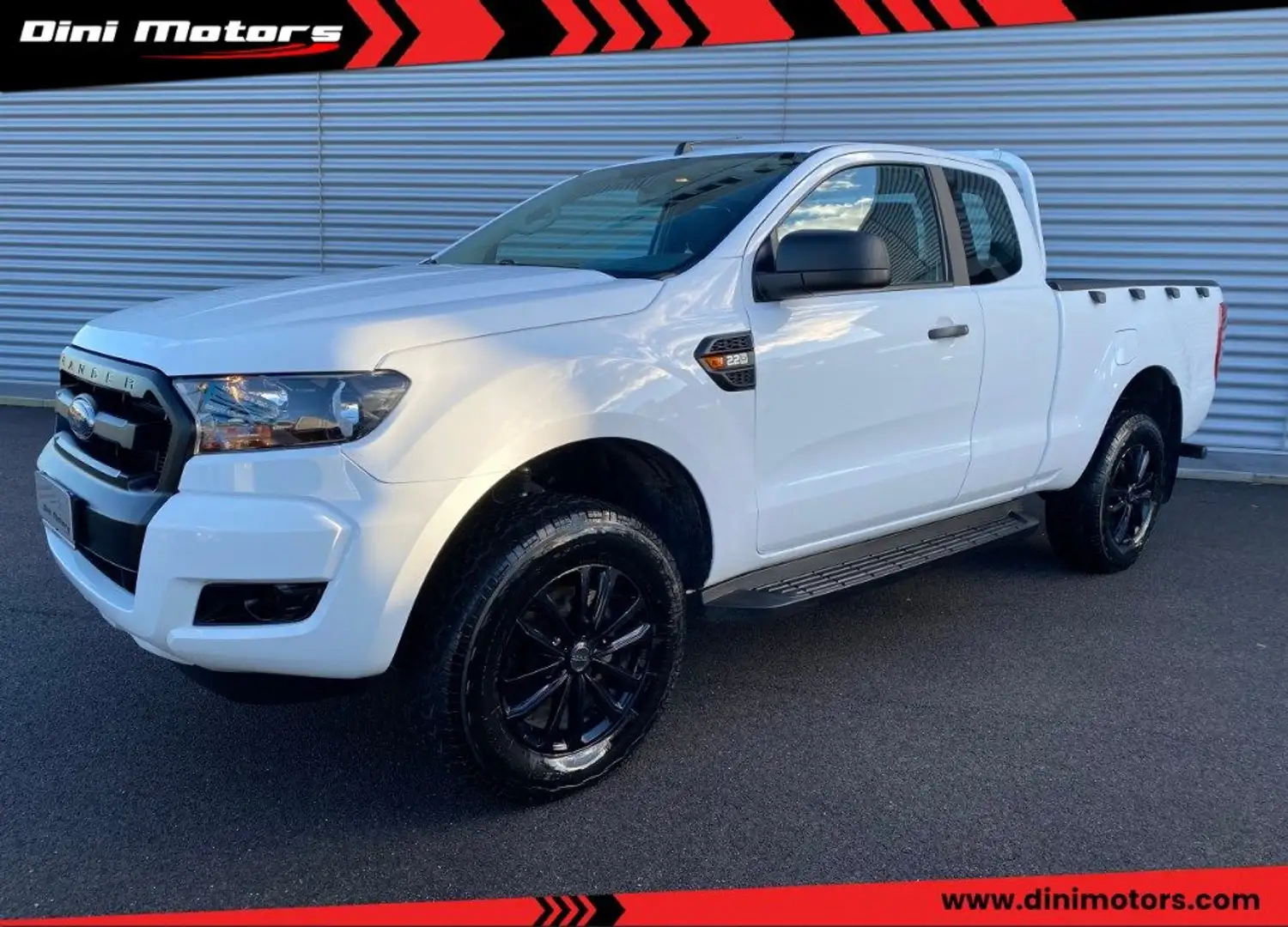 Ford Ranger 2.0 TDCi 4 posti super cab XL 4X4 4wd AUTOCARRO Wit - 1