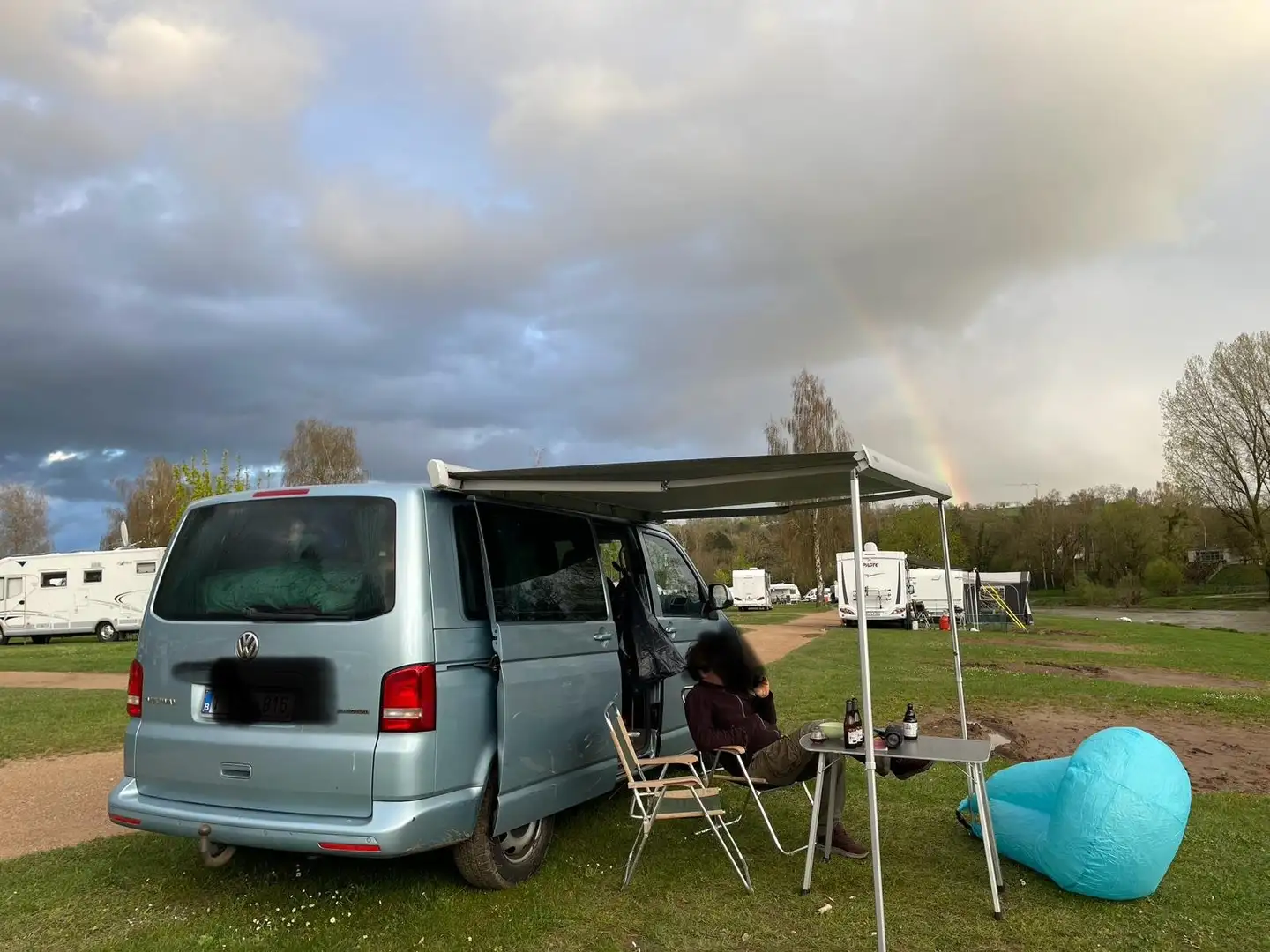 Volkswagen T5 Multivan Multivan DPF Startline Autm. Bleu - 1