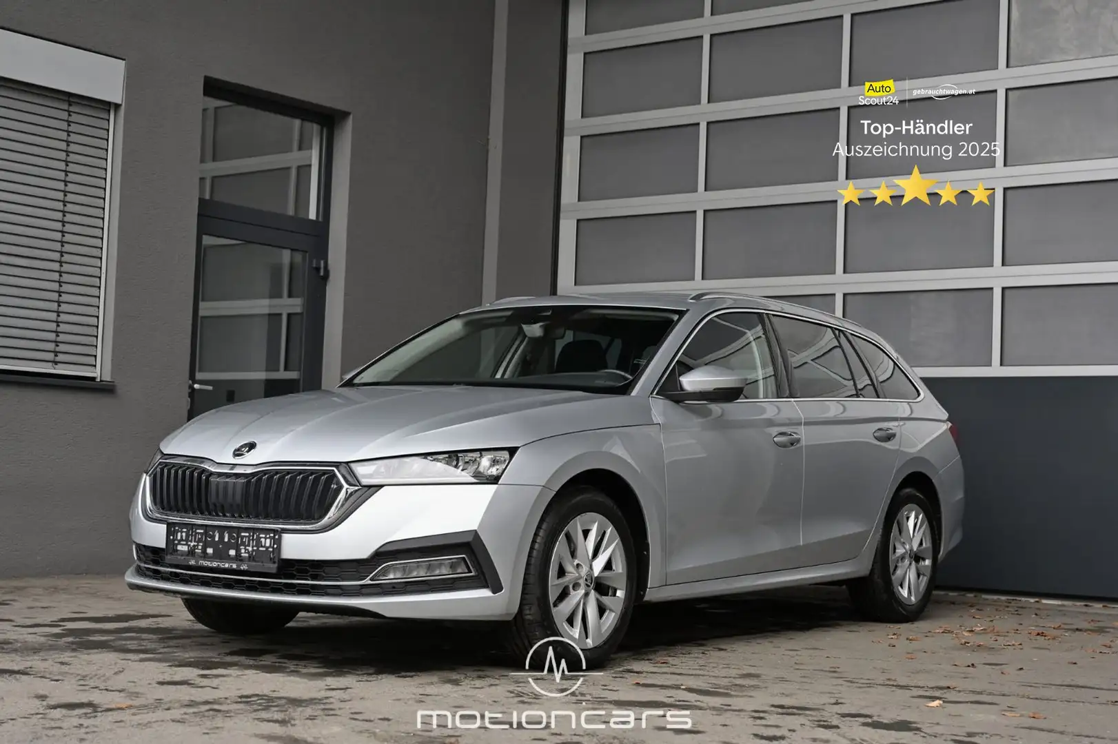 Skoda Octavia 2.0 TDI Style DSG Pickerl NEU Silber - 1