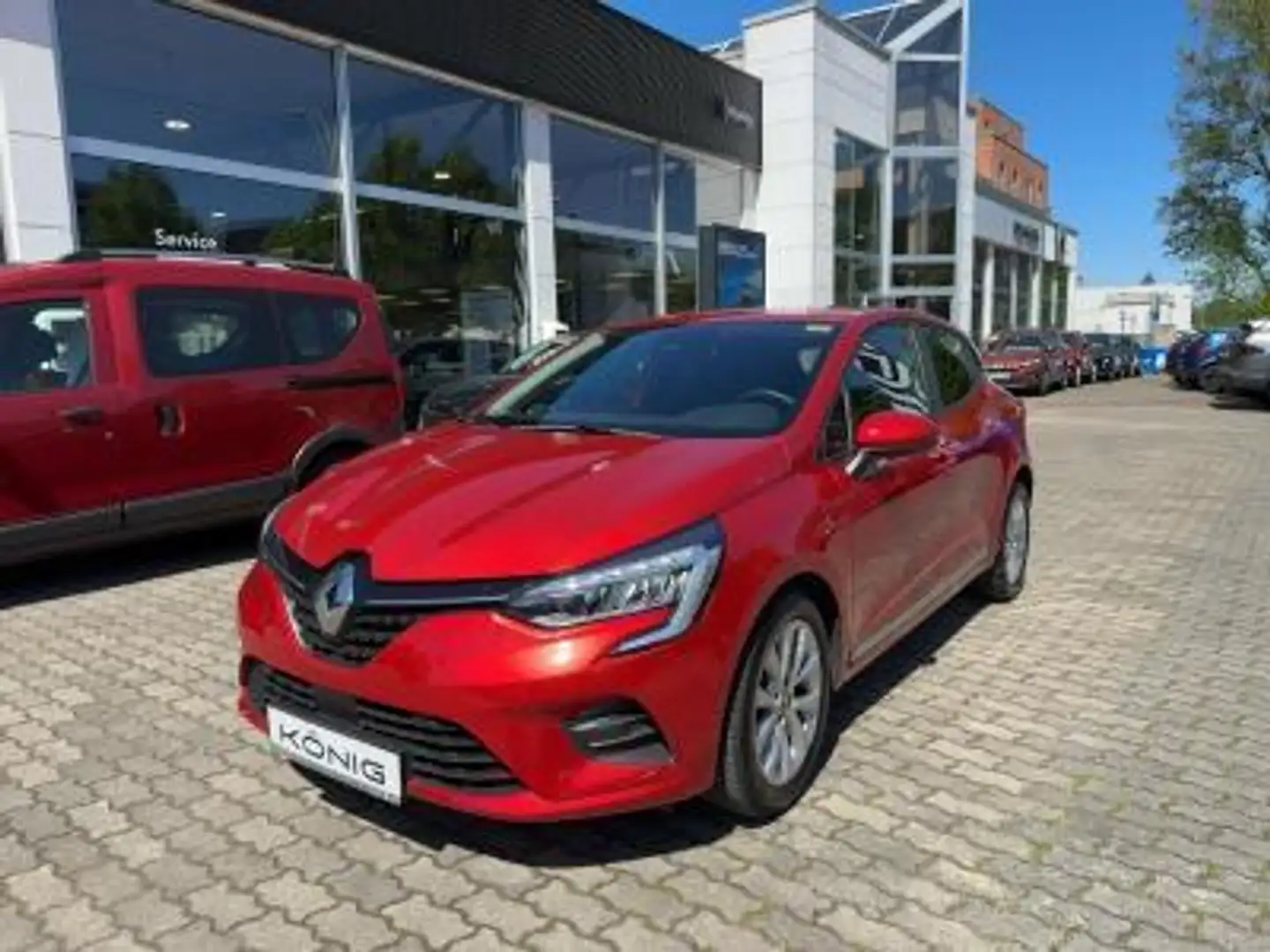 Renault Clio V 1.0 SCe EXPERIENCE Klimaautomatik Rot - 1