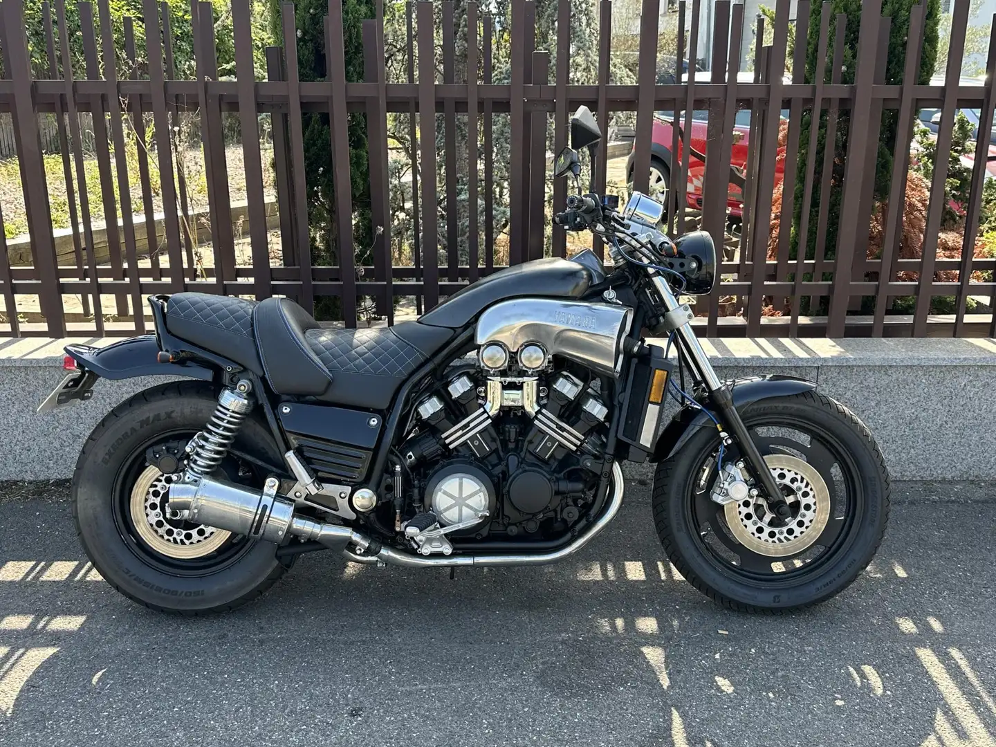 Yamaha Vmax 1200 - CARTE GRISE COLLECTION Zwart - 1