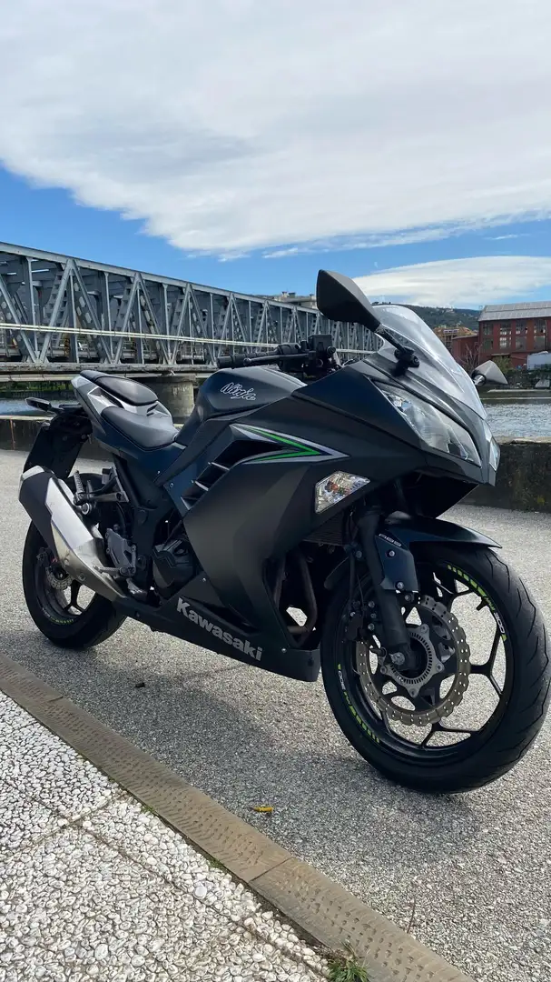 Kawasaki Ninja 300 Negru - 1