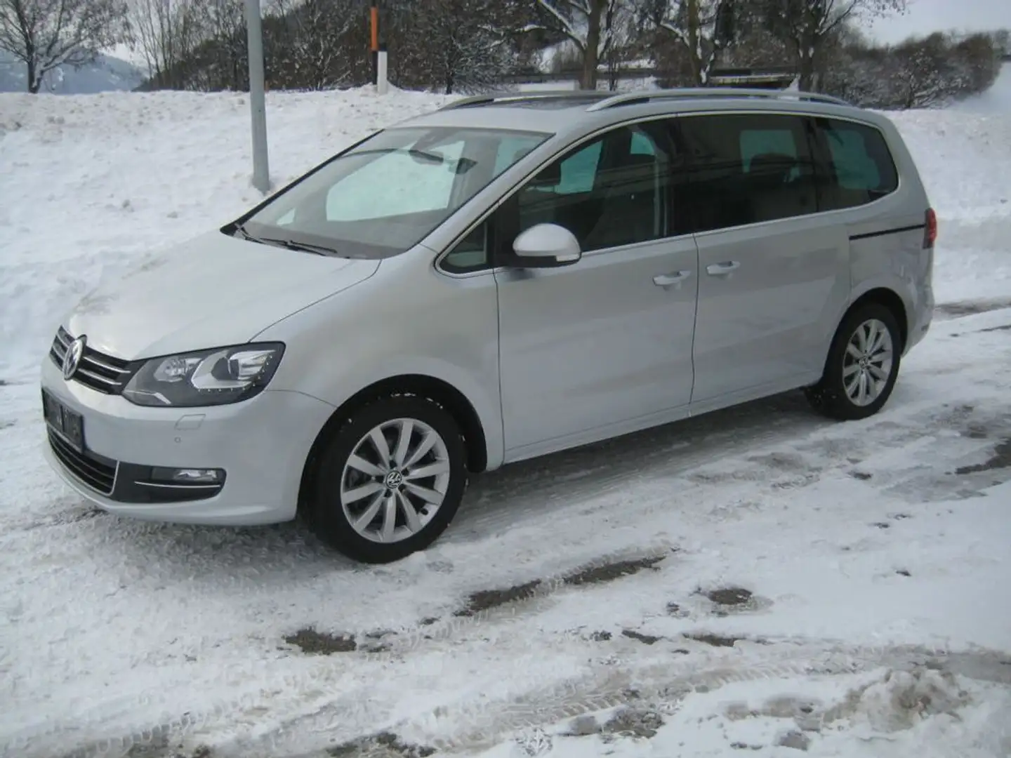 Volkswagen Sharan Business+ 7 Sitzer AHK elektr Türen, Standh Argent - 2