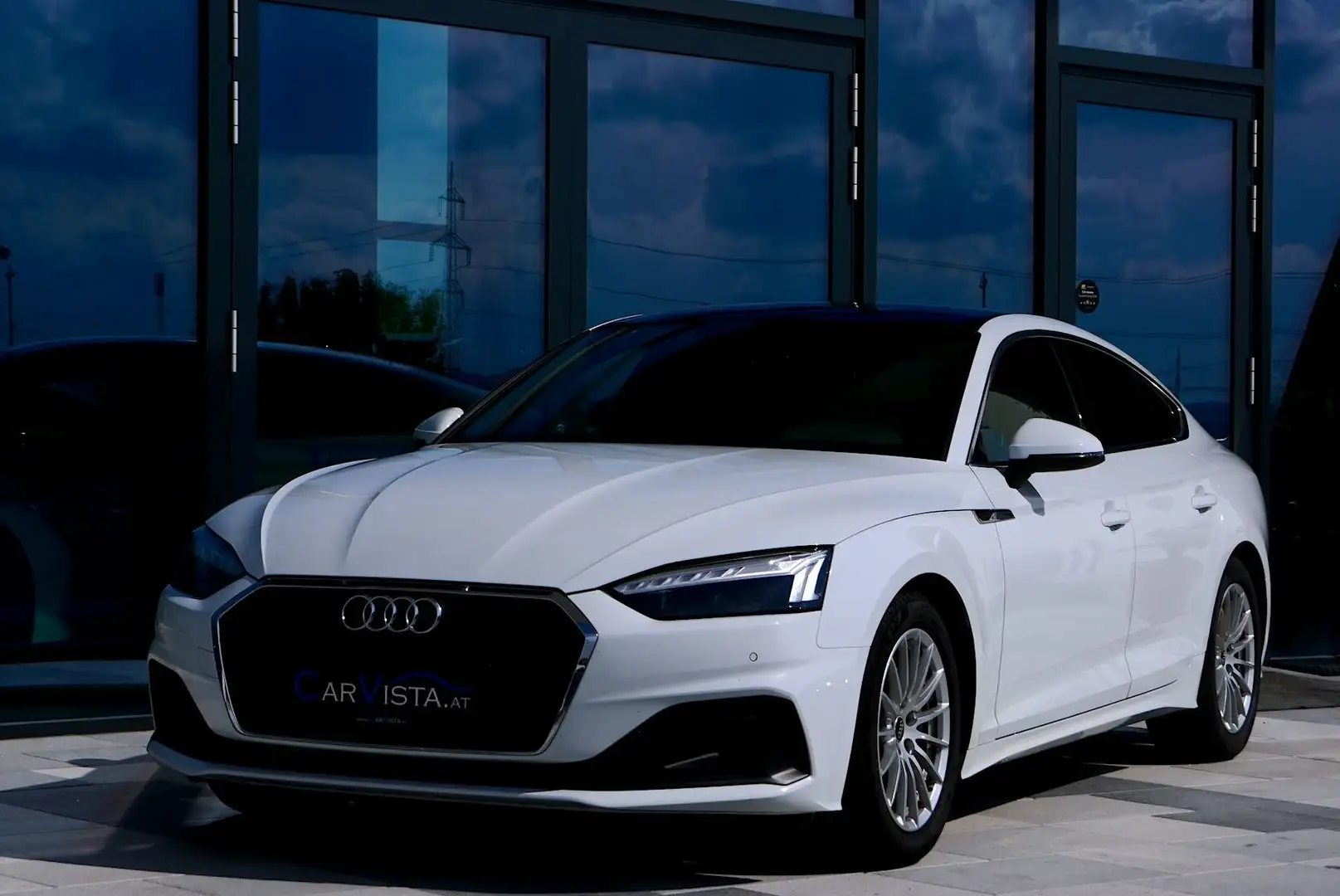 Audi A5 SB 40 TDI S-tronic *Matrix LED, Panorama & Massag Weiß - 2
