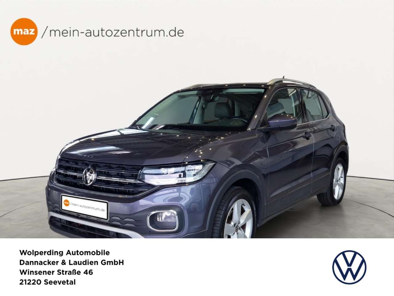 Volkswagen T-Cross 2022 — 1.0 TSI Style *AHK*LED*KAMERA*ACC*APP-CONN.*NAVI*