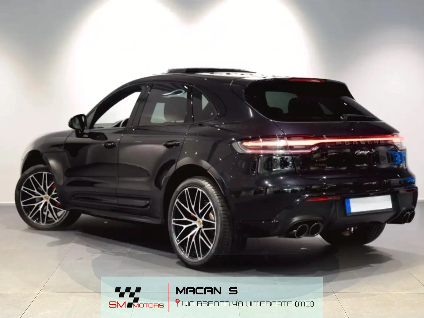 Porsche Macan 2.9 S 380cv pdk "VETTURA IN ARRIVO" Zwart - 2