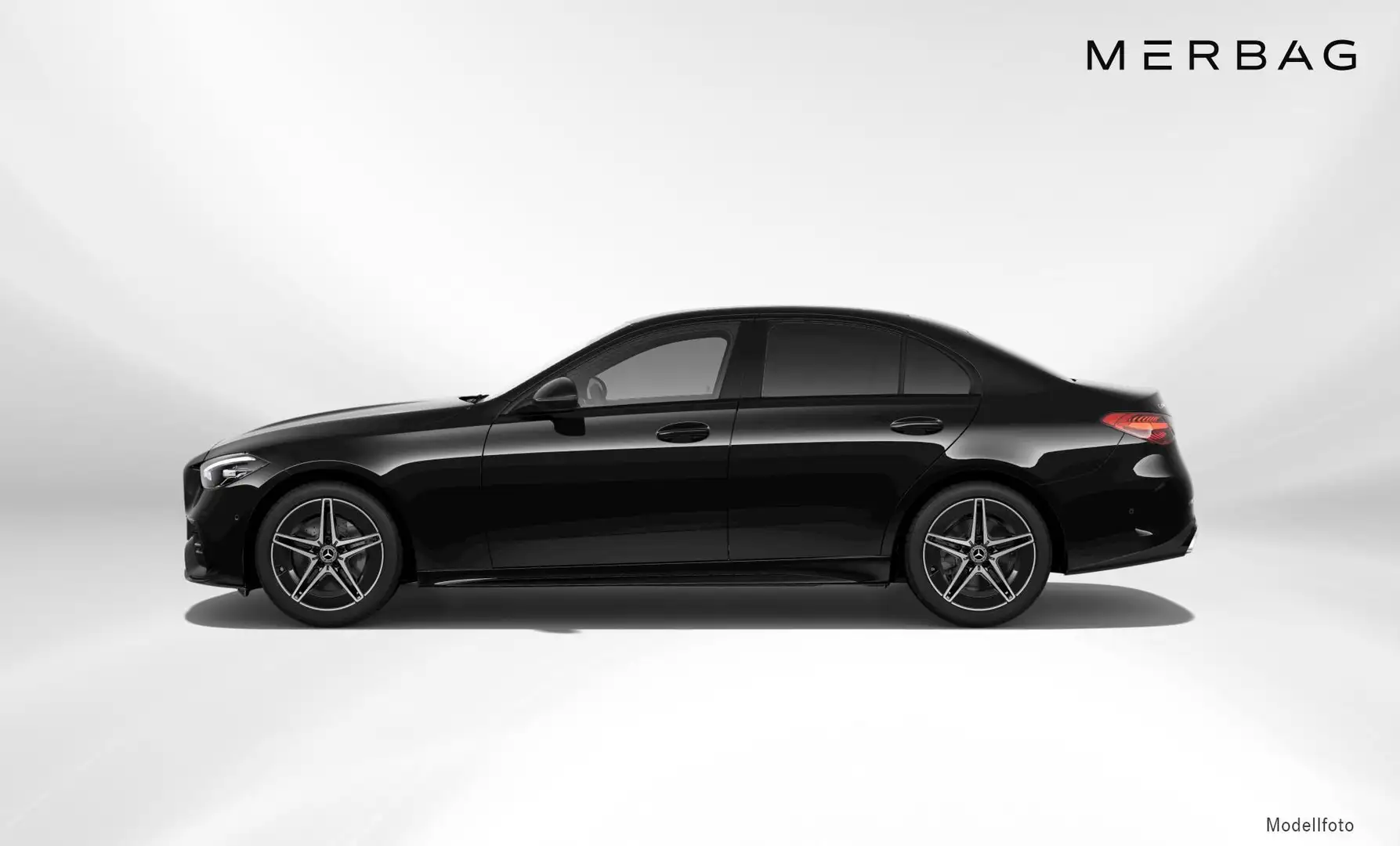 Mercedes-Benz C 200 d Limousine Österreich-Edition Schwarz - 2