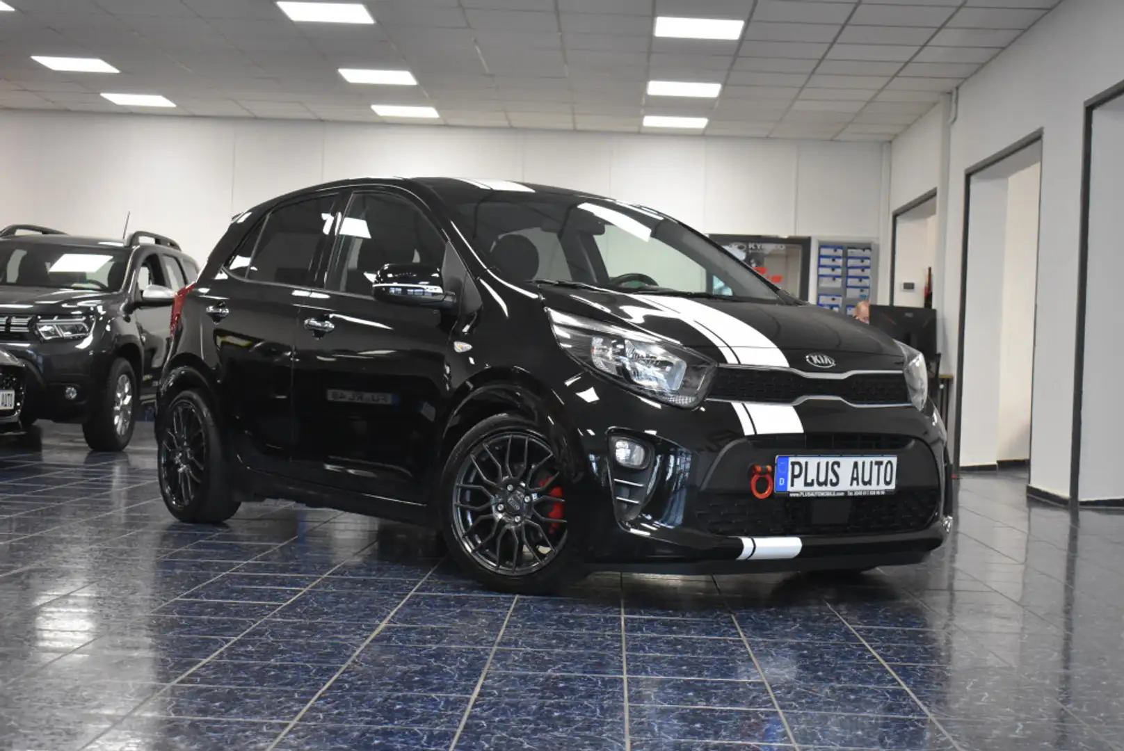 Kia Picanto 1,0 AT Dream Team Aut. Navi Sitzheizung Negro - 1