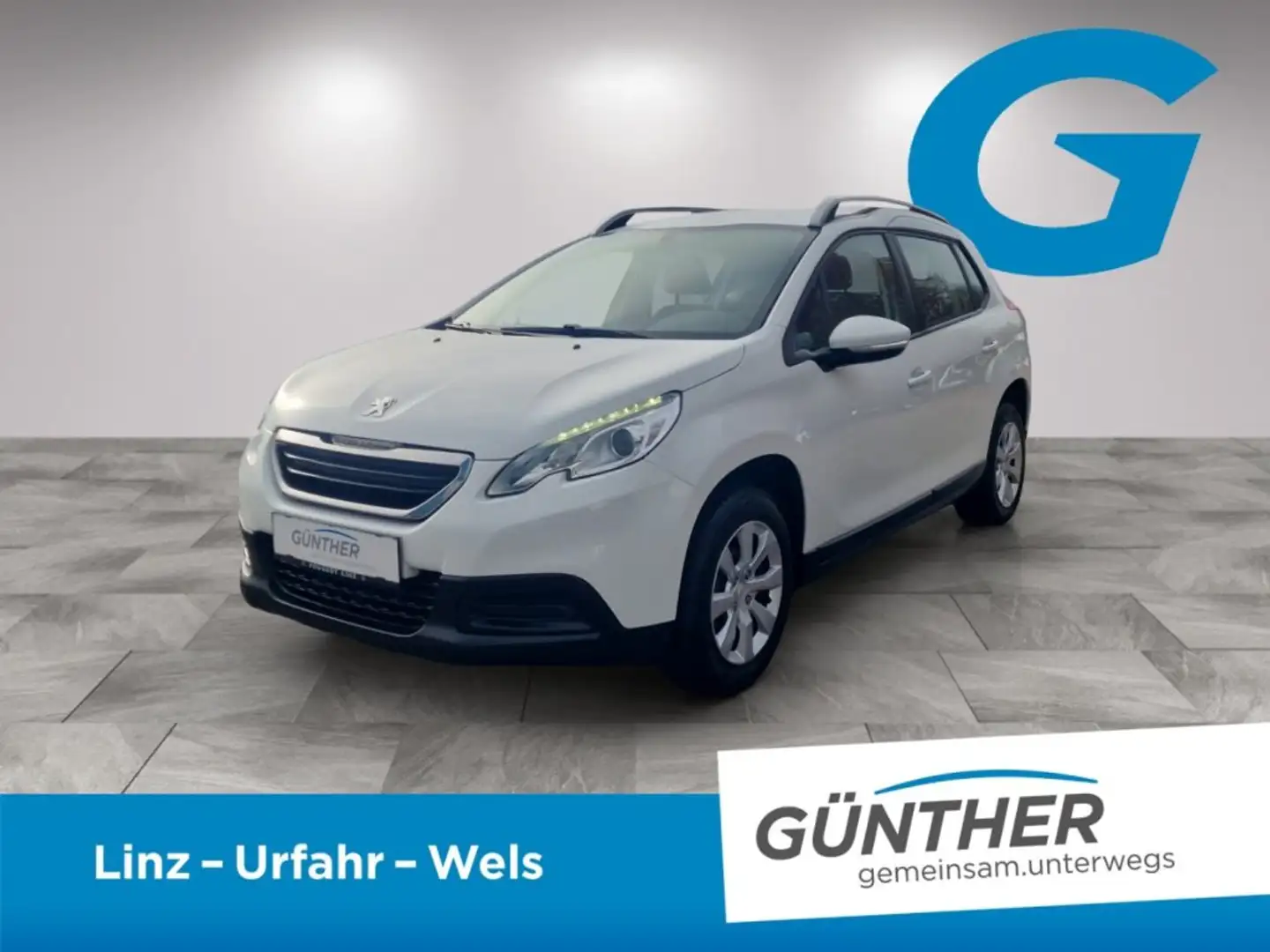 Peugeot 2008 Active 1.2 VTi Weiß - 1