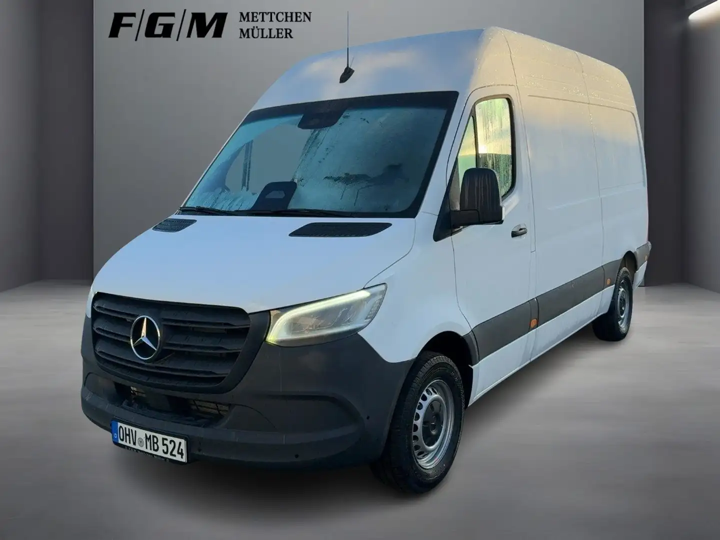 Mercedes-Benz Sprinter 317 Kasten PRO Hochdach TWA|AHK|Sitzhz Blanc - 1