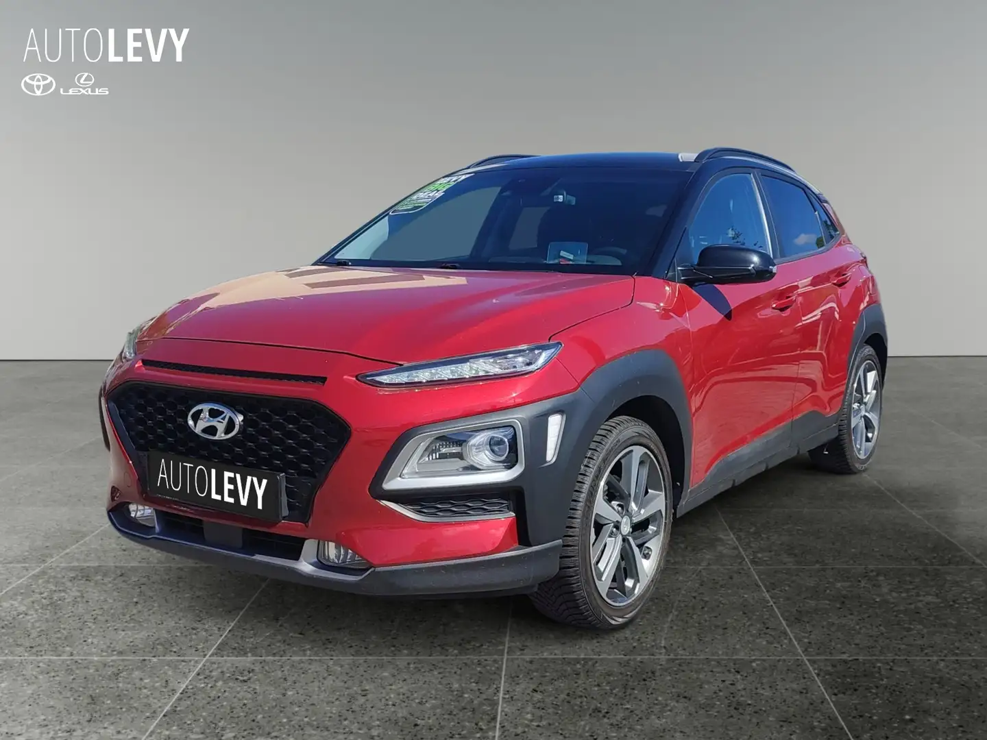 Hyundai KONA 1.6 T-GDI DCT Premium HeadUp*Navi*KRELL*SHZ Rosso - 2