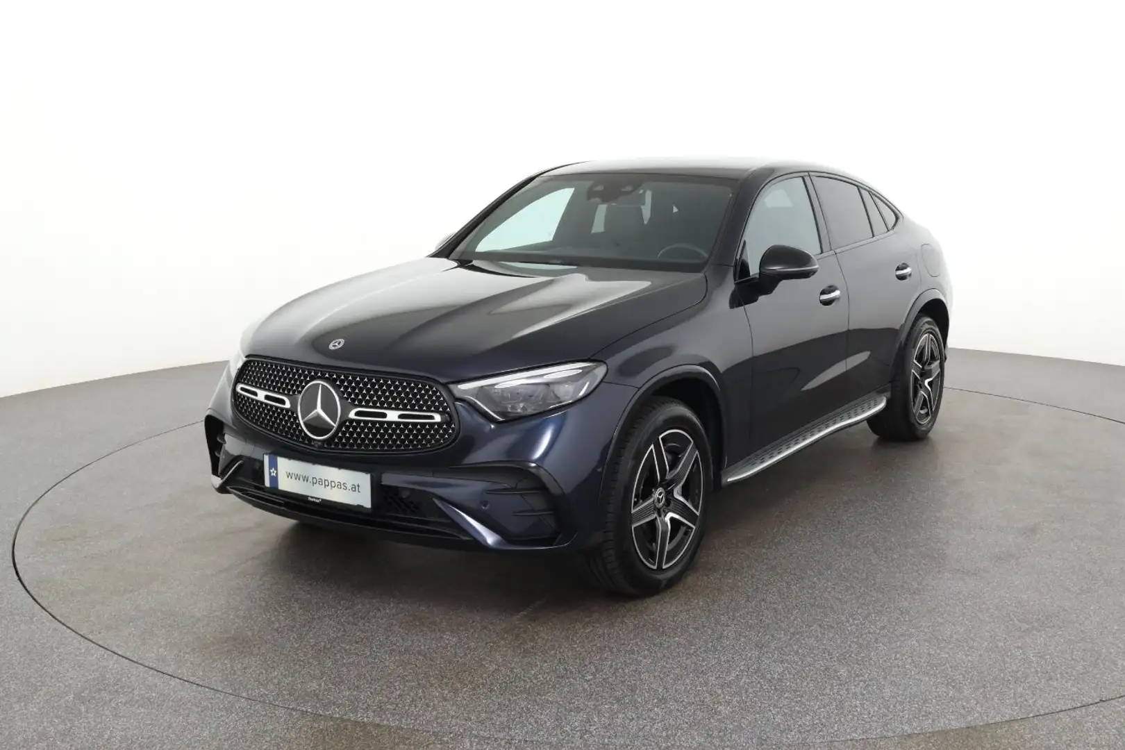 Mercedes-Benz GLC 300 d e 4MATIC Coupé Totw LED Distr PTS Cam Blau - 2