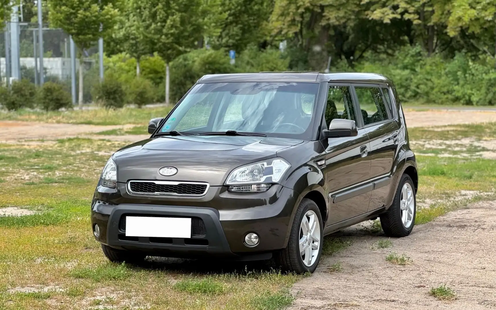 Kia Soul 1.6 Automatik Klima TÜV neu Braun - 1
