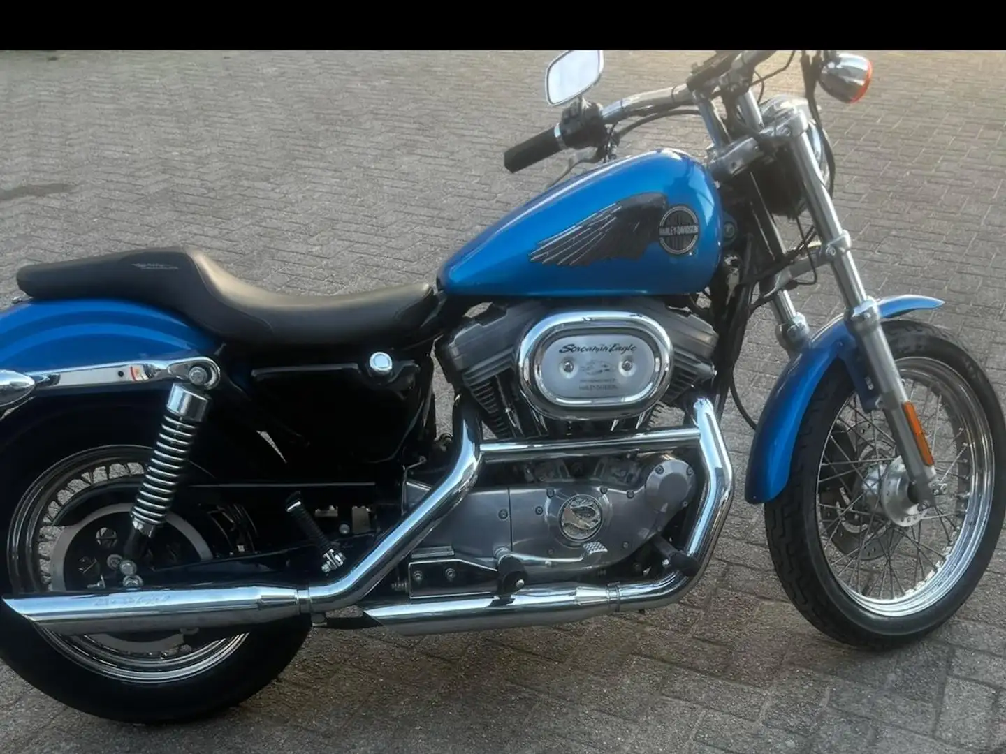 Harley-Davidson Sportster 883 Blauw - 1