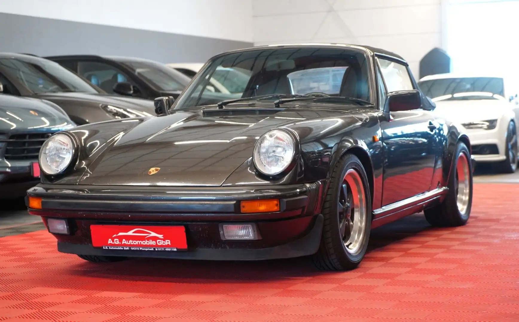 Porsche 911 Carrera 3.2 Cabrio *Klima*El. Verdeck*Sitzh* Grau - 1