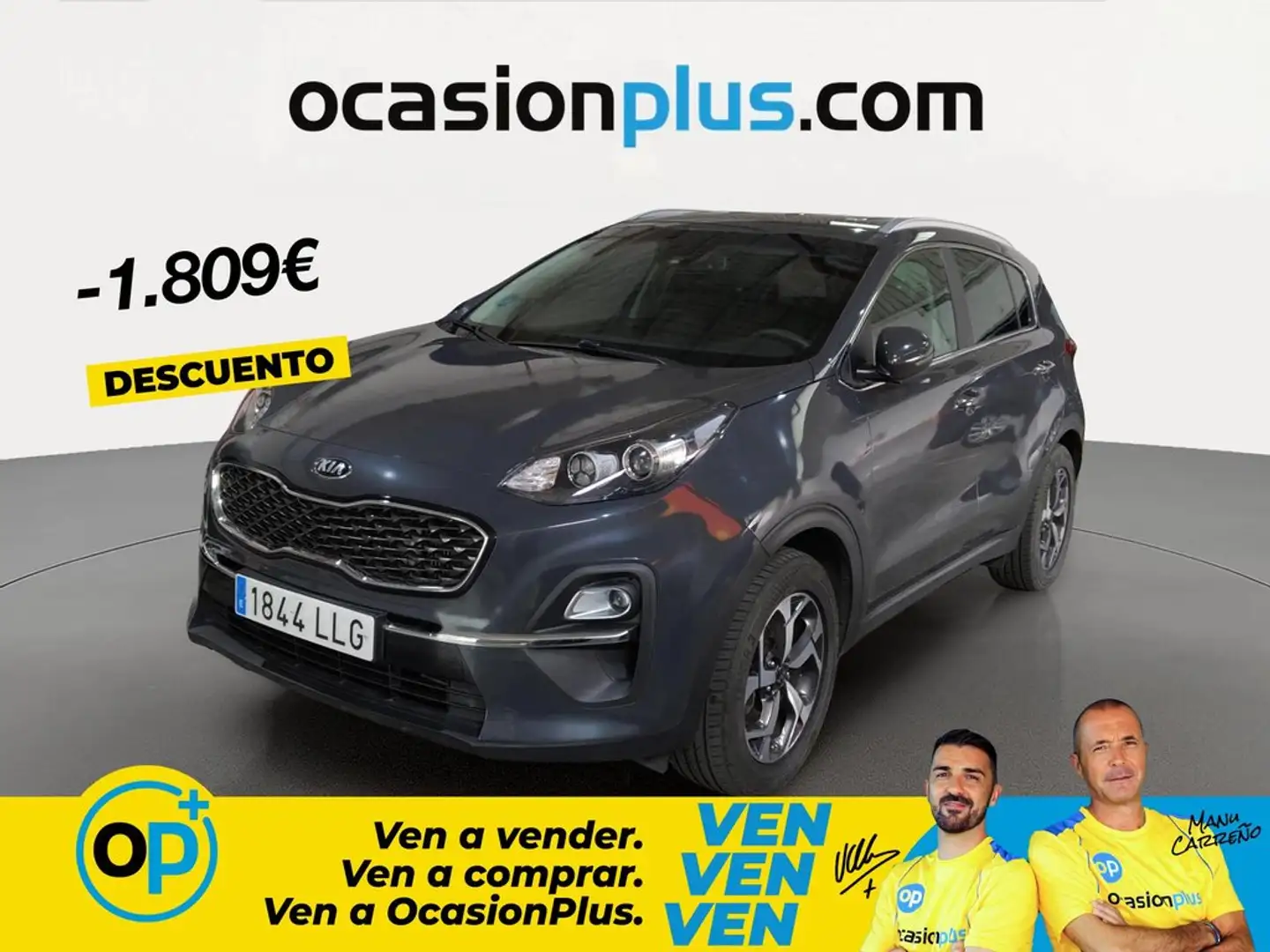 Kia Sportage 1.6 MHEV Drive Plus 4x2 136 Gris - 1