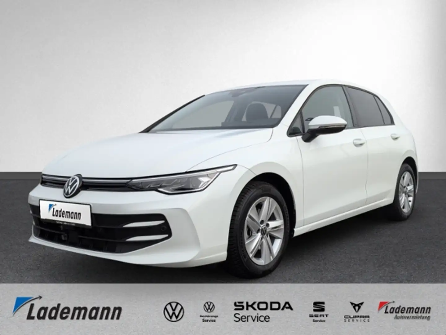 Volkswagen Golf 1.5 TSI FACELIFT AHK+HEAD-UP+RFK+ACC+NAVI.+ Weiß - 1