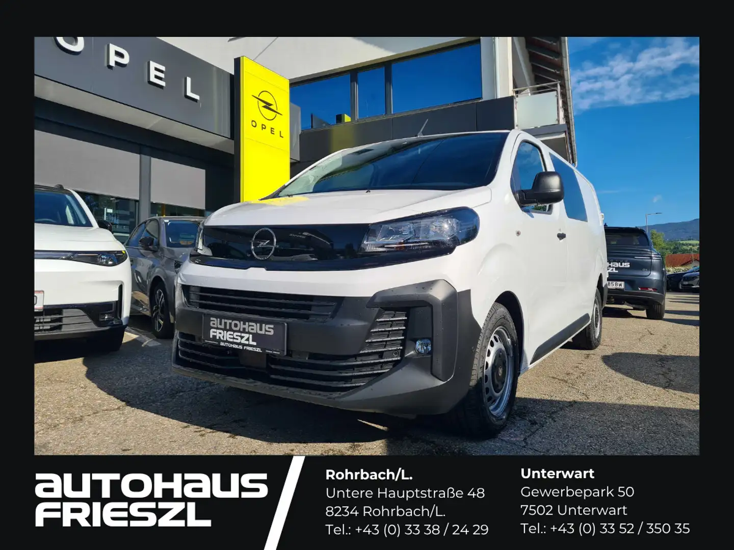 Opel Vivaro DK BlueHDi 145 S&S XL !TAGESZULASSUNG! Weiß - 1