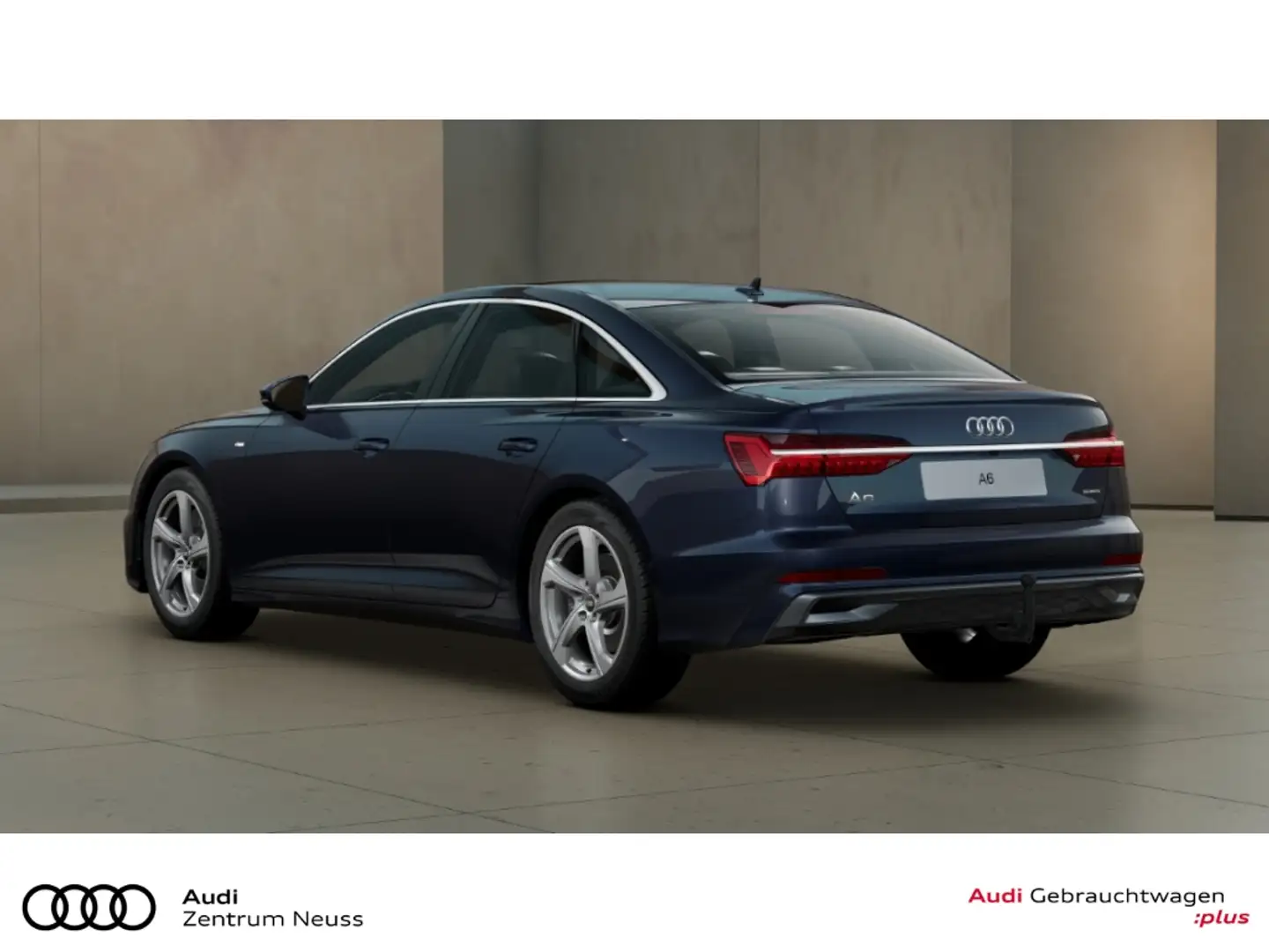 Audi A6 Lim. 55 TFSI quattro S line Blau - 2