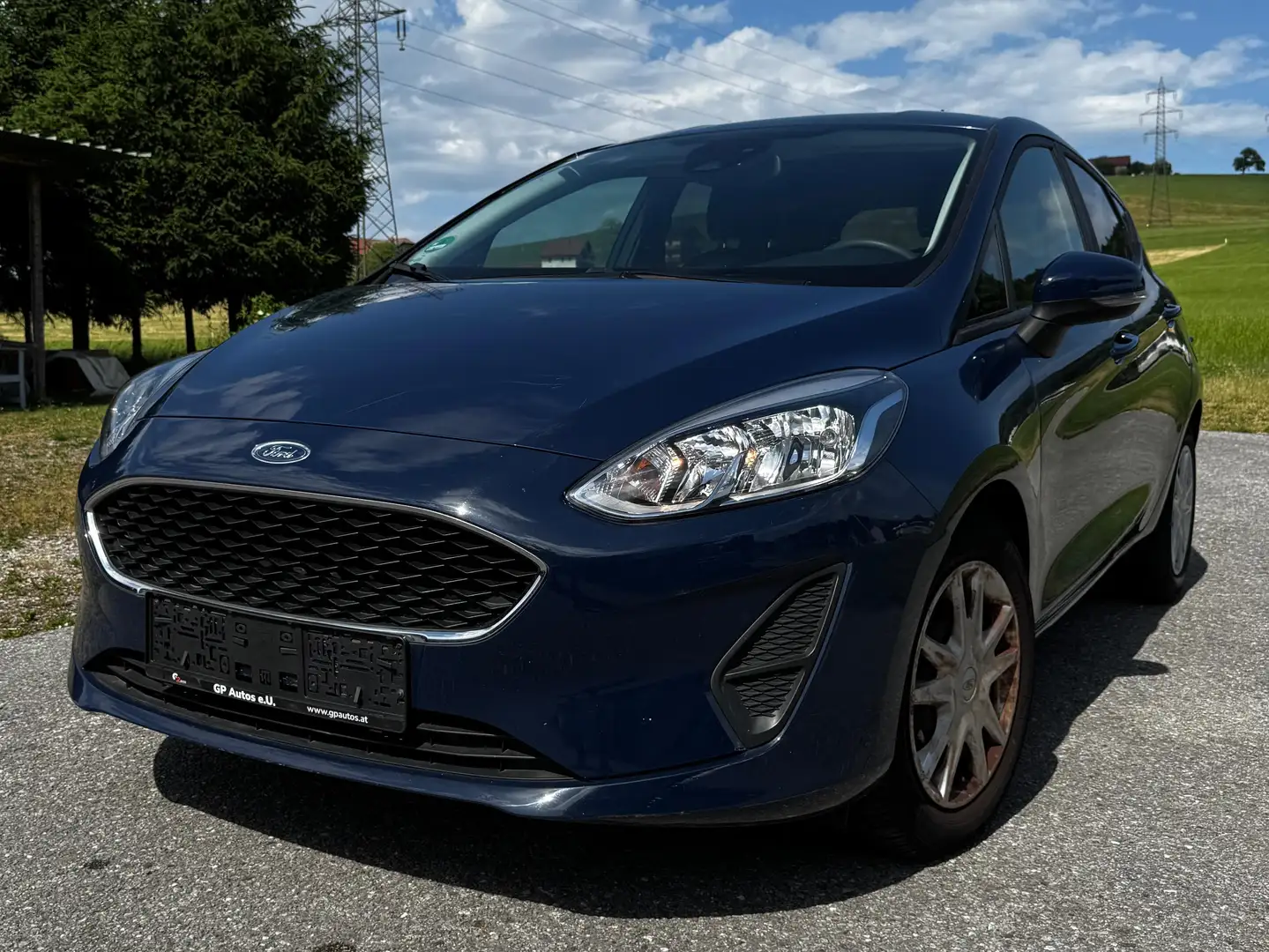 Ford Fiesta 1,1 - Top-Ausstattung, Pickerl ohne Mängel Blau - 1
