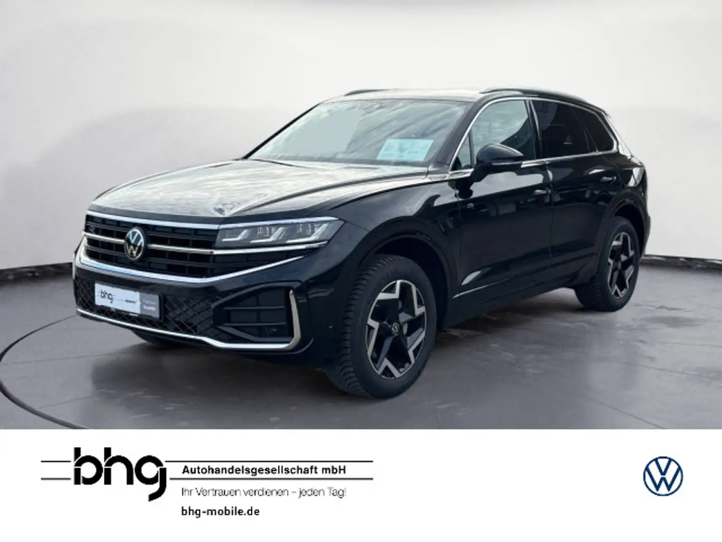 Volkswagen Touareg 3.0 TDI V6 4Motion R-Line AHK HUD LUFT Schwarz - 1
